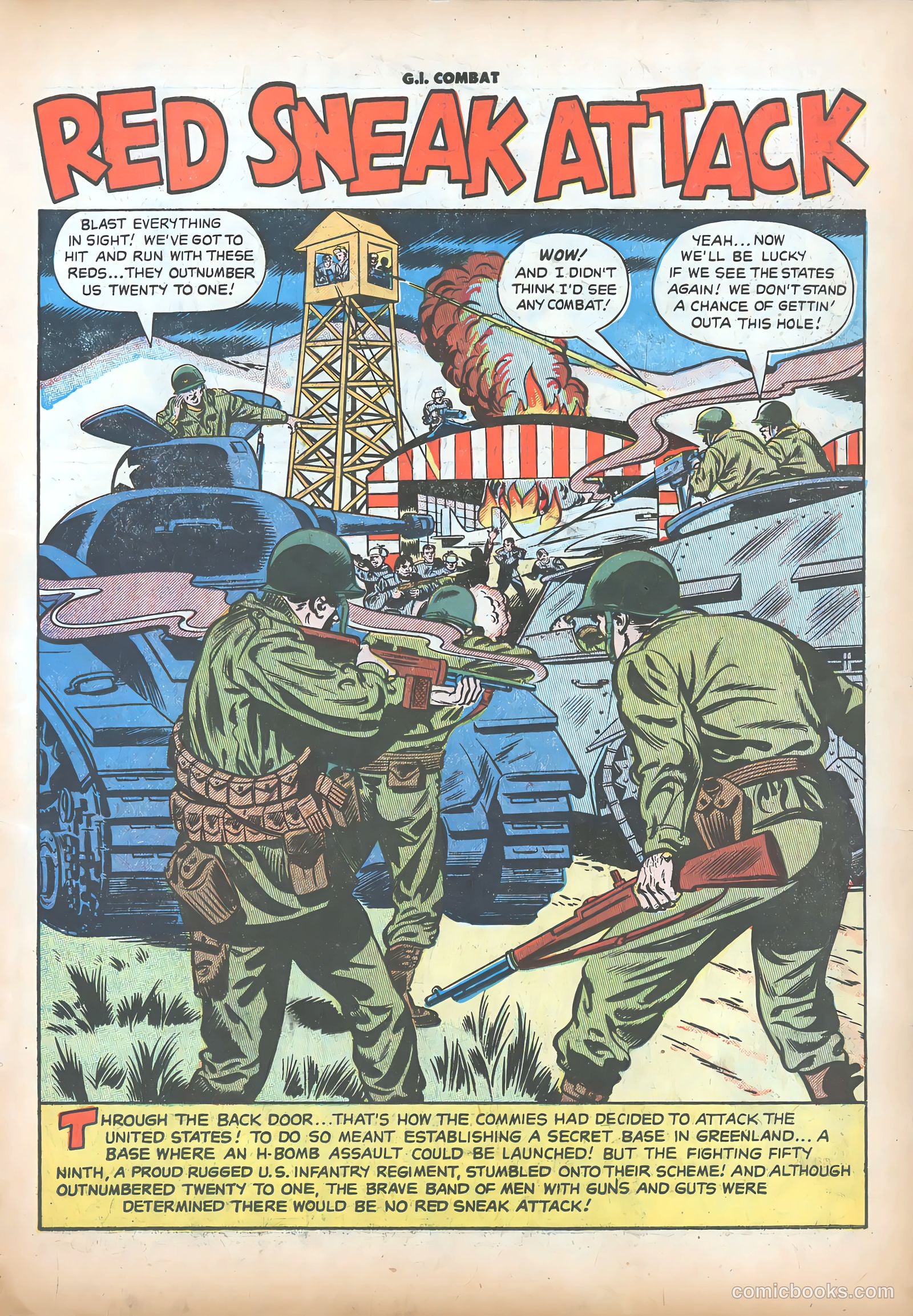 G.I. Combat #21 (1955) — page 3 of 36