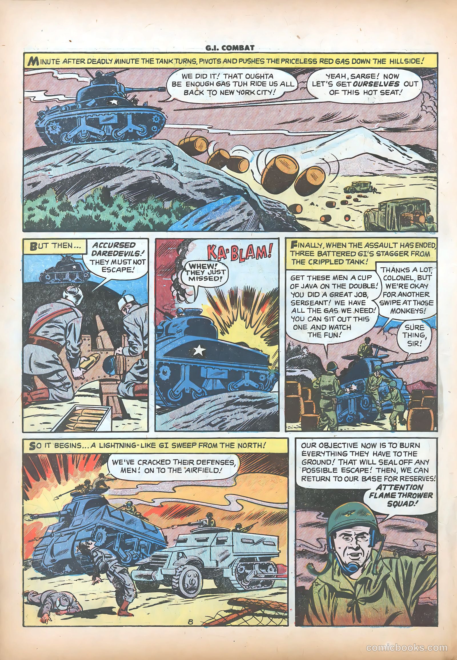 G.I. Combat #21 (1955) — page 10 of 36
