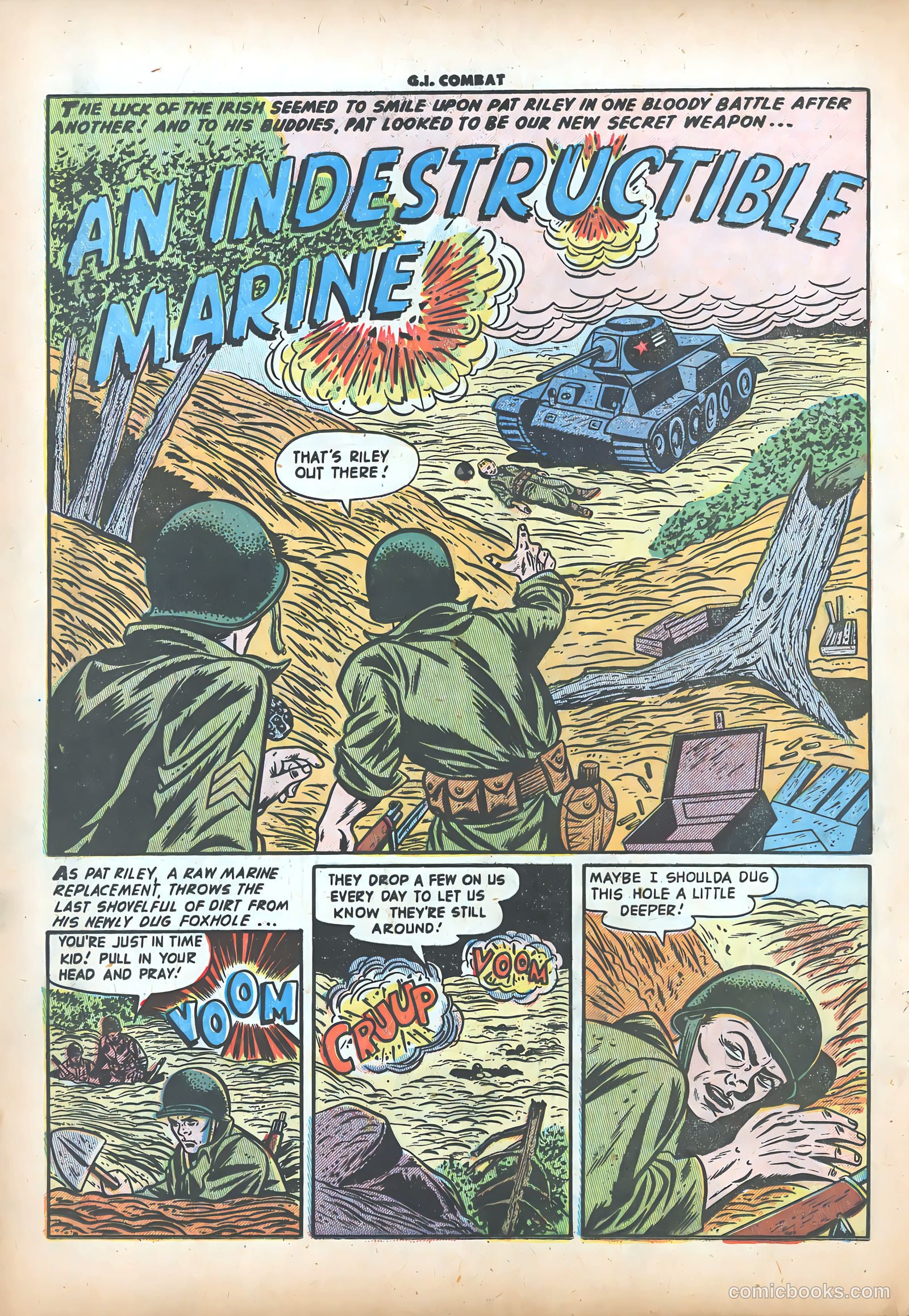 G.I. Combat #21 (1955) — page 12 of 36