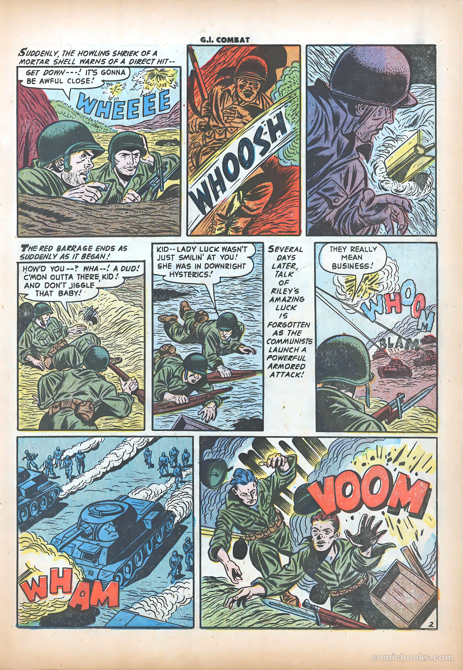 G.I. Combat #21 (1955) — page 13 of 36