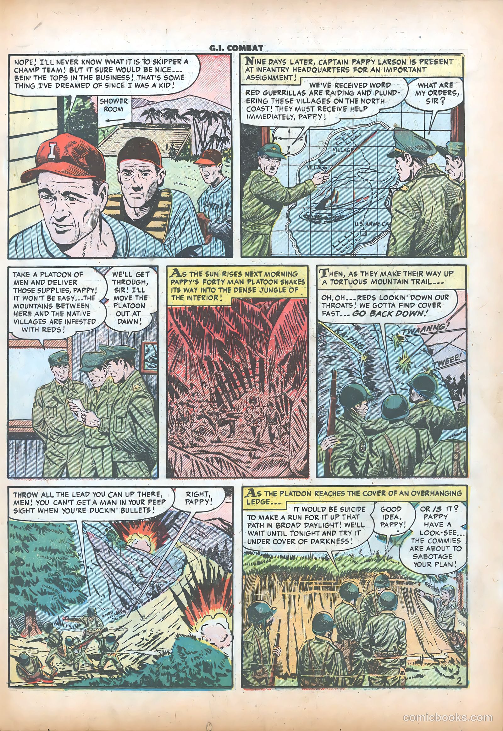 G.I. Combat #21 (1955) — page 19 of 36