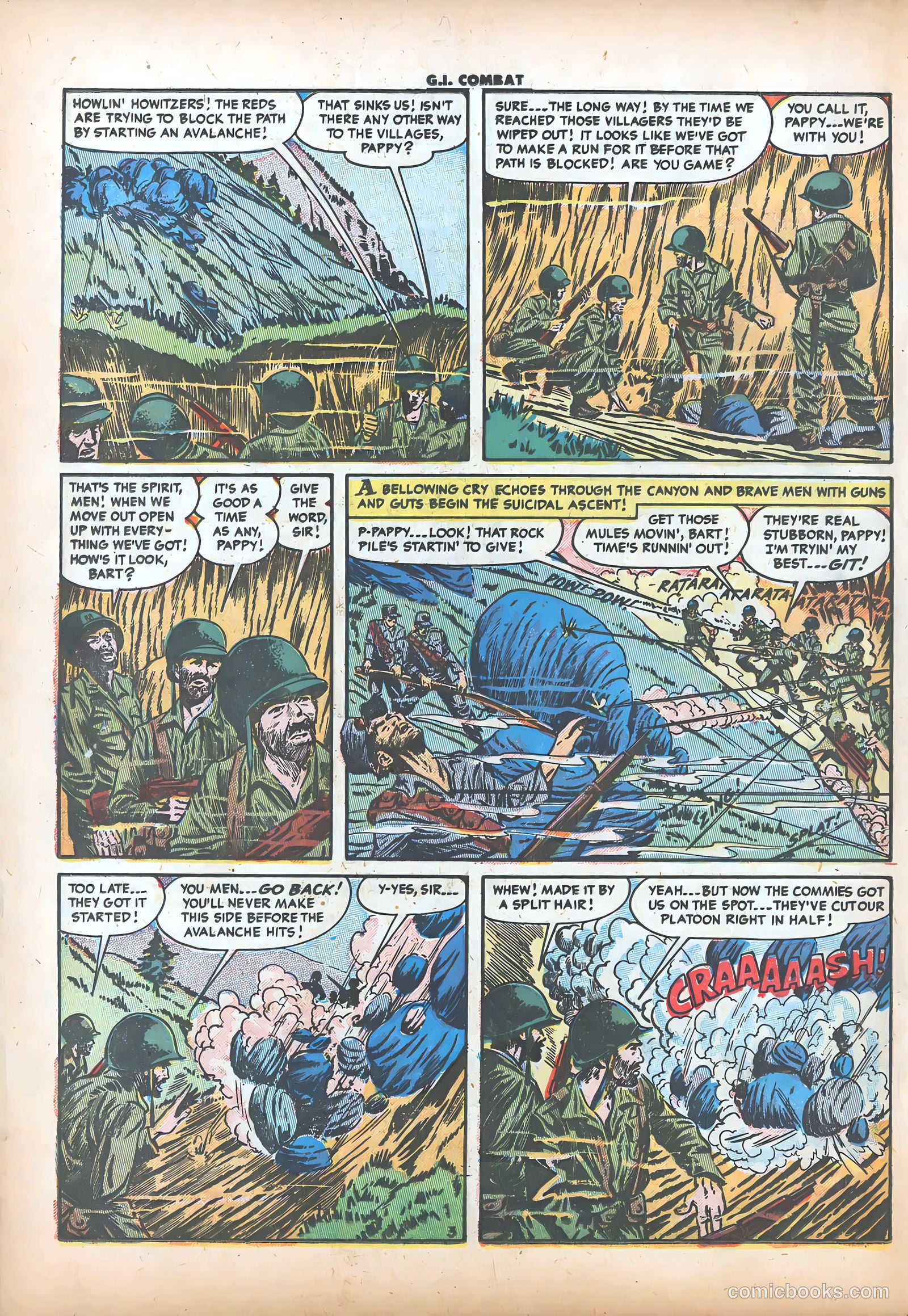 G.I. Combat #21 (1955) — page 20 of 36