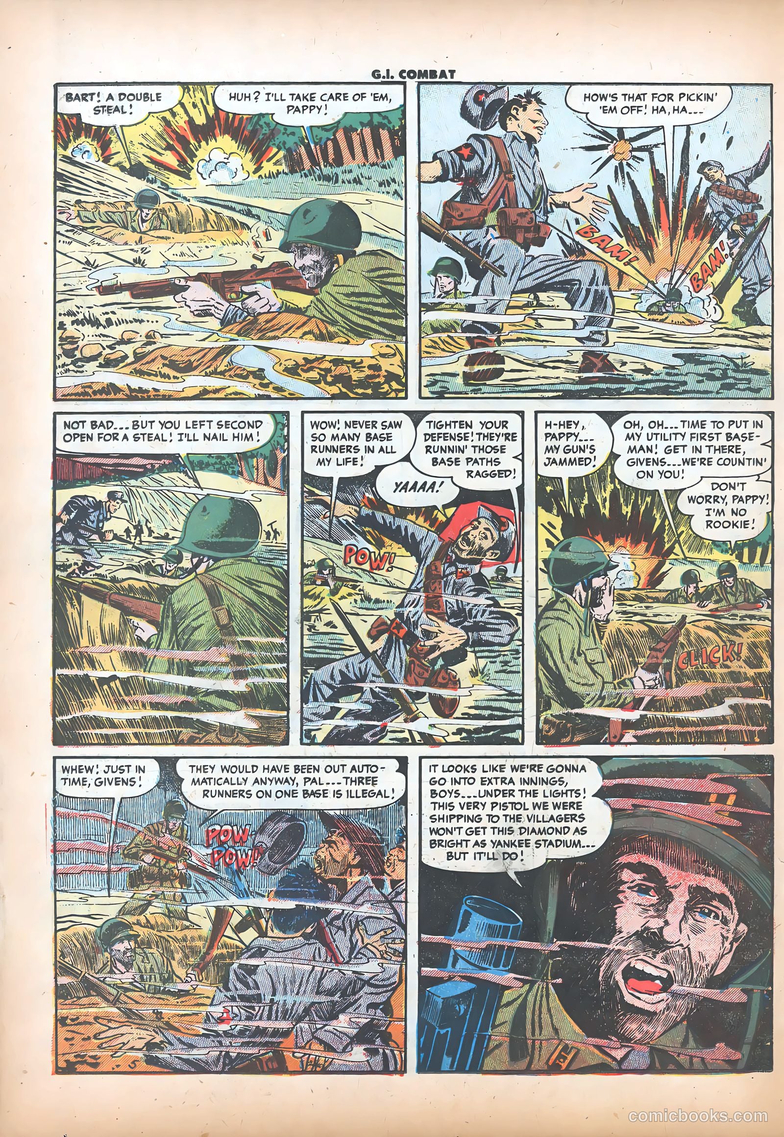 G.I. Combat #21 (1955) — page 22 of 36
