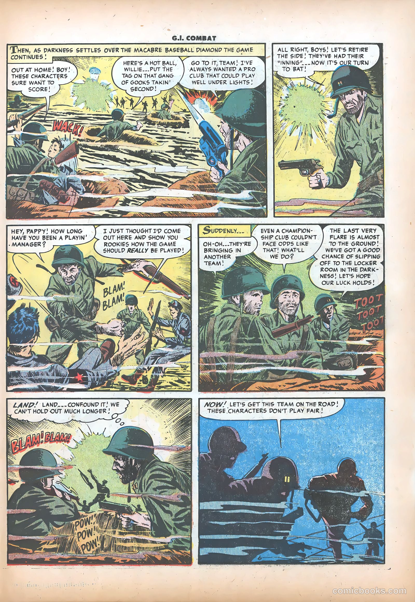 G.I. Combat #21 (1955) — page 23 of 36