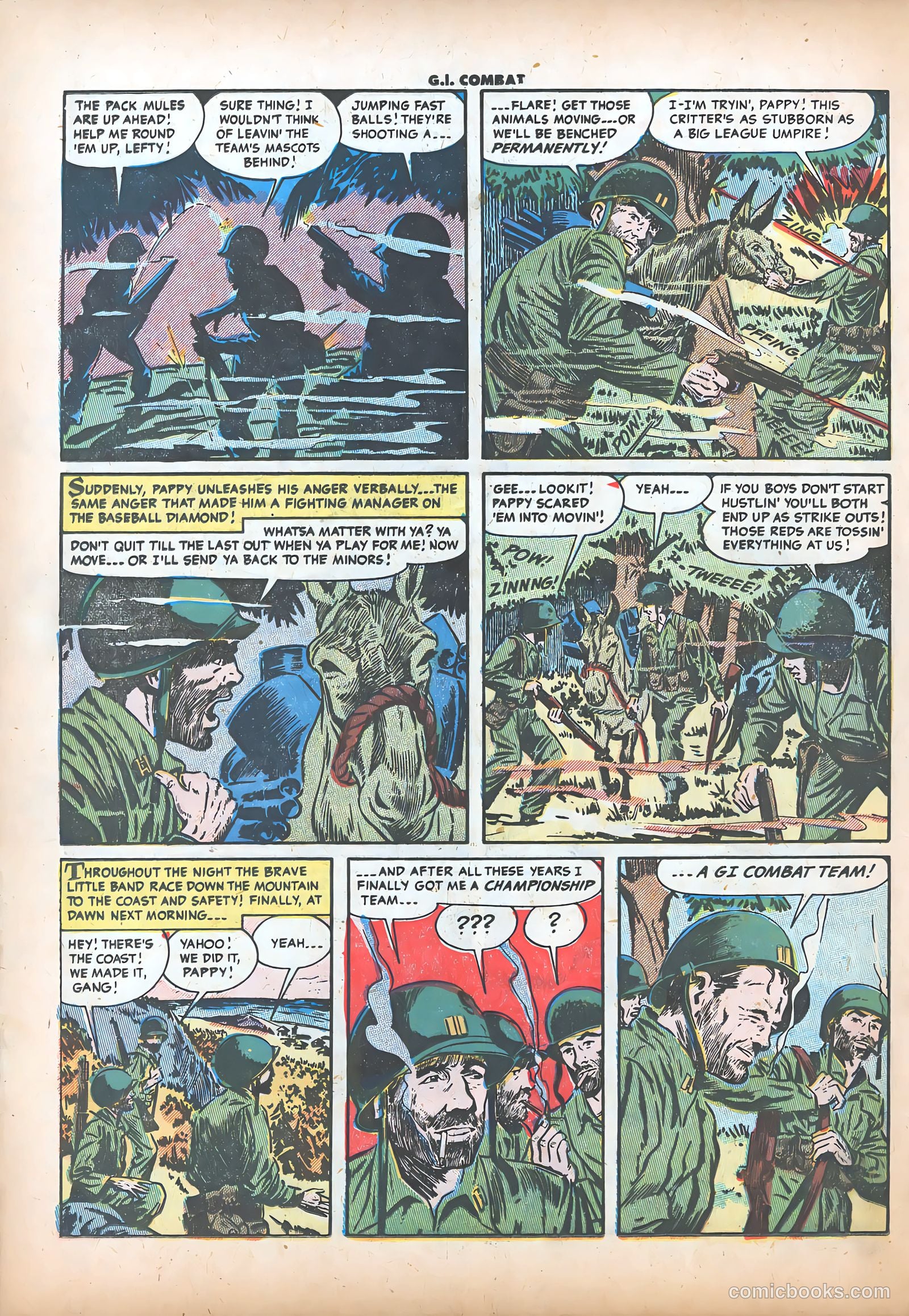 G.I. Combat #21 (1955) — page 24 of 36