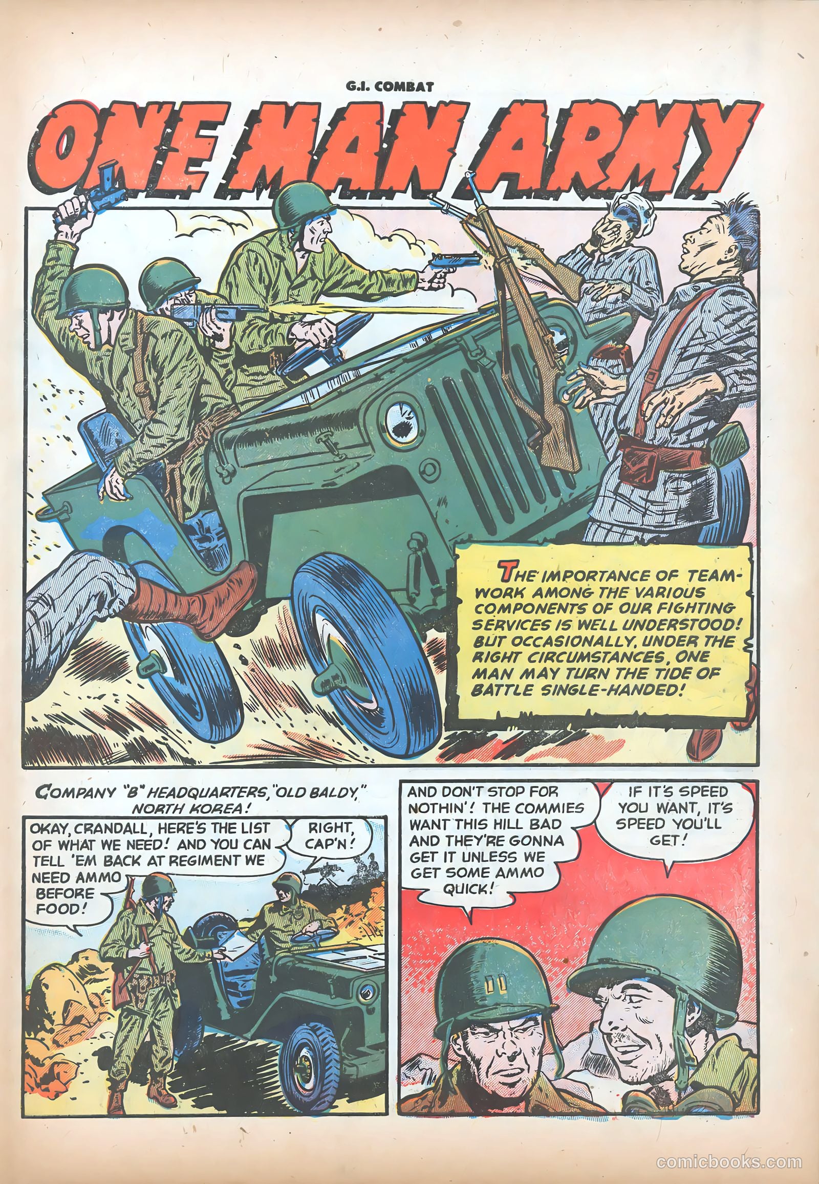 G.I. Combat #21 (1955) — page 27 of 36