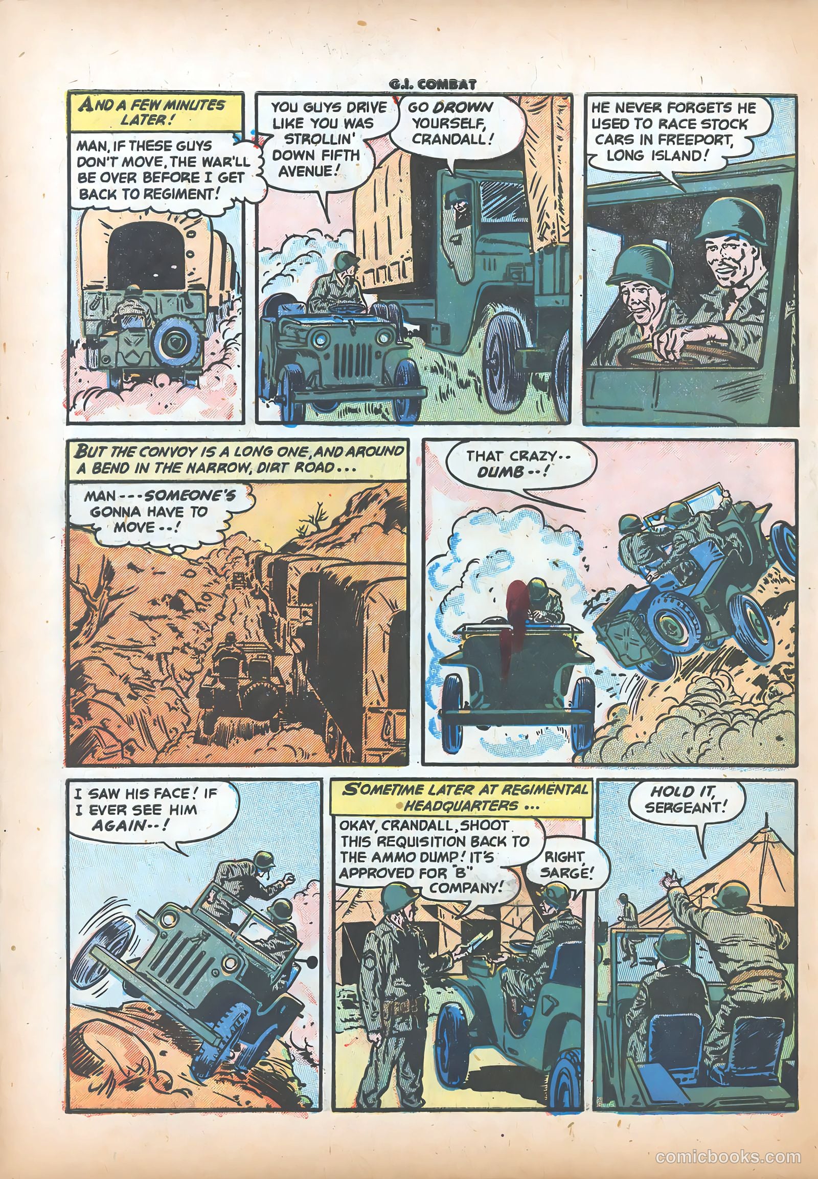 G.I. Combat #21 (1955) — page 28 of 36