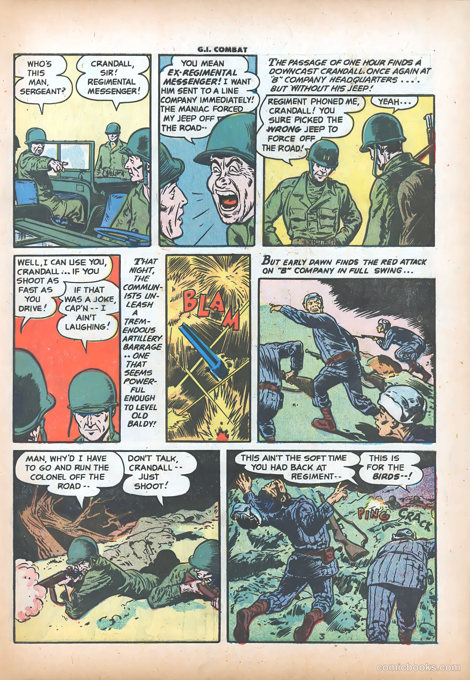 G.I. Combat #21 (1955) — page 29 of 36