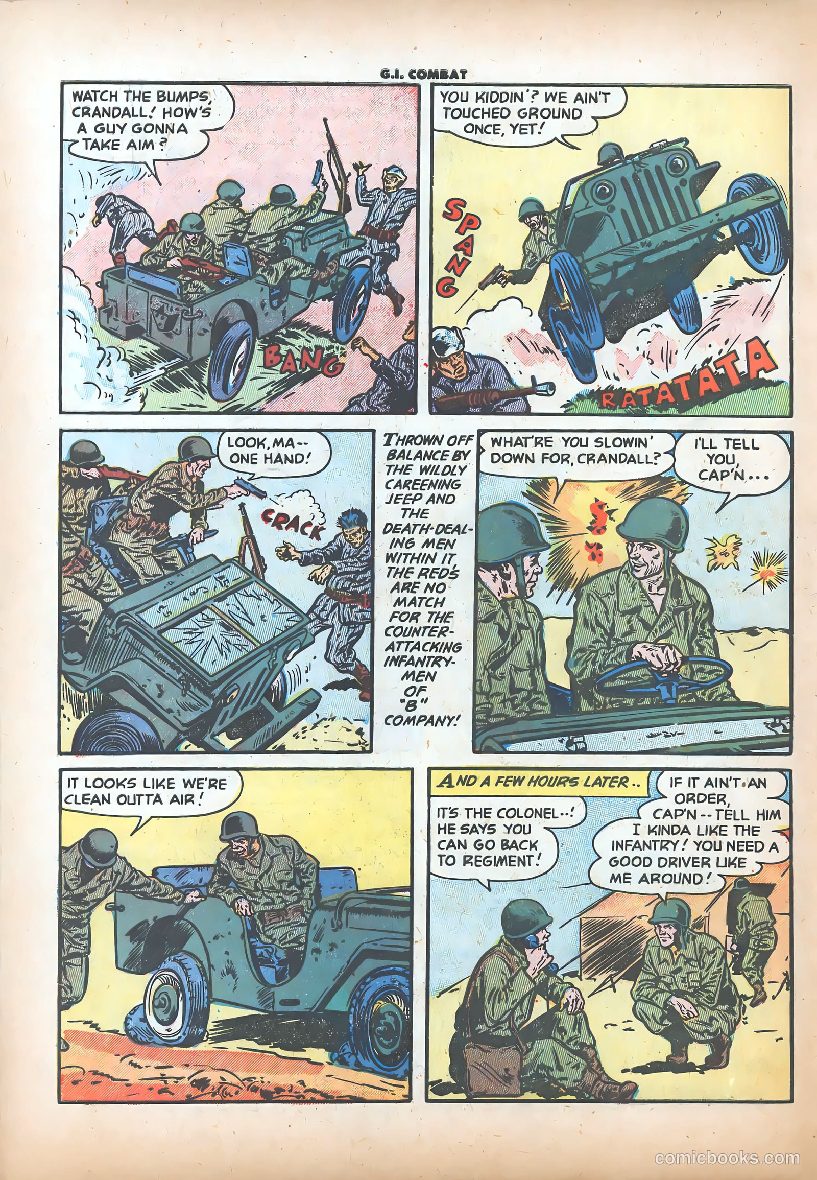 G.I. Combat #21 (1955) — page 32 of 36