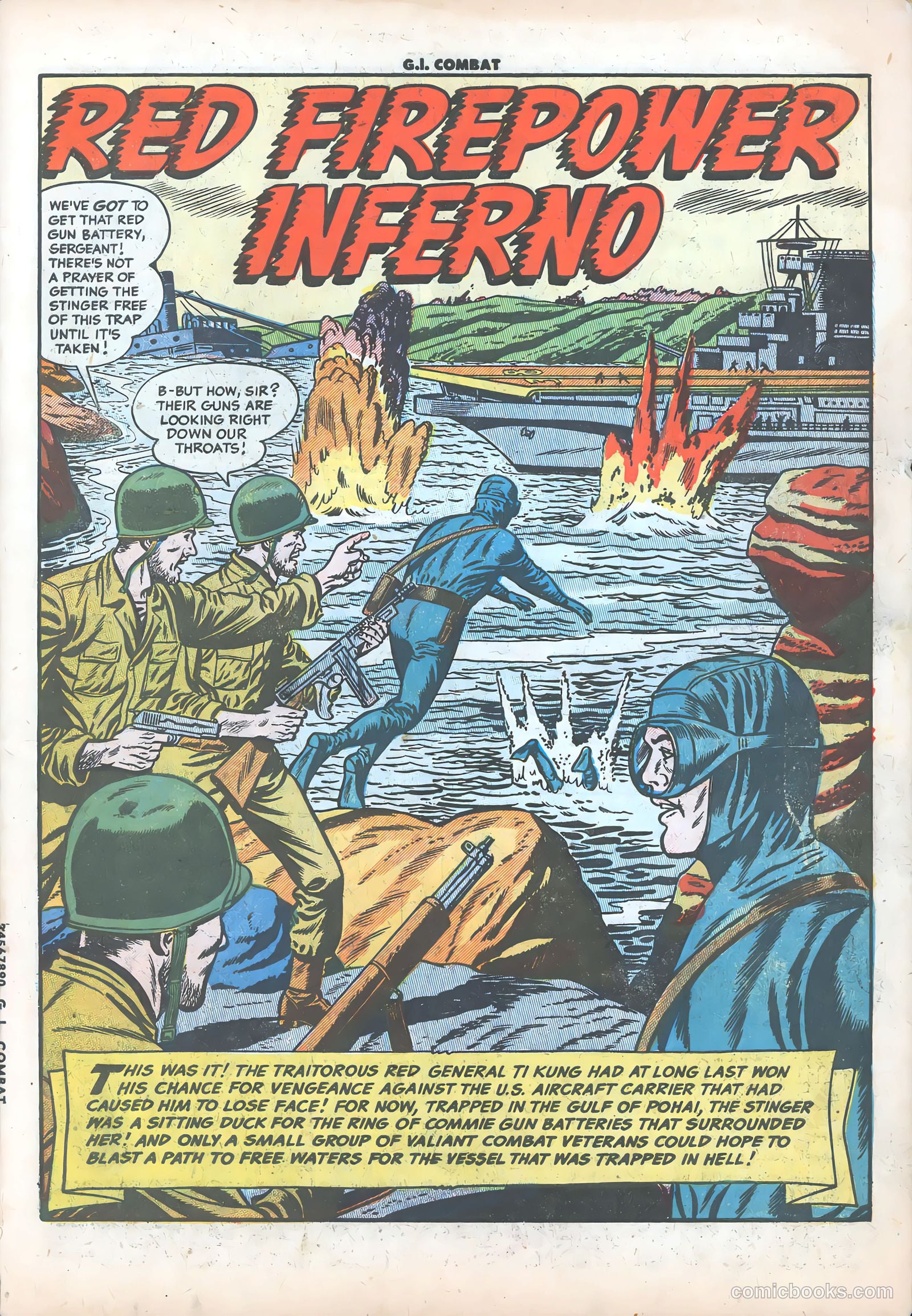 G.I. Combat #22 (1955) — page 3 of 36