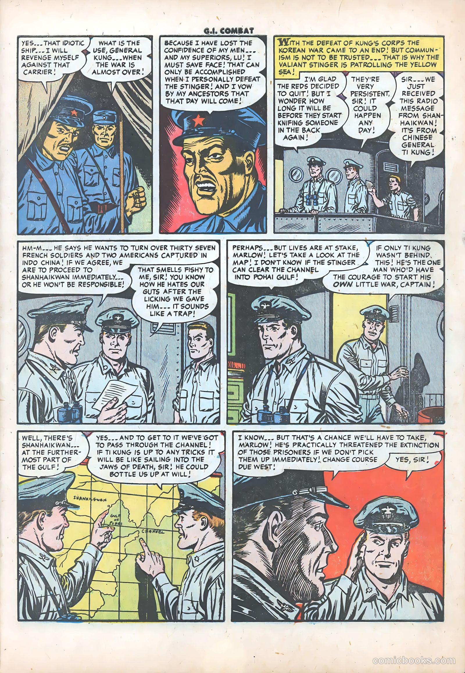 G.I. Combat #22 (1955) — page 5 of 36