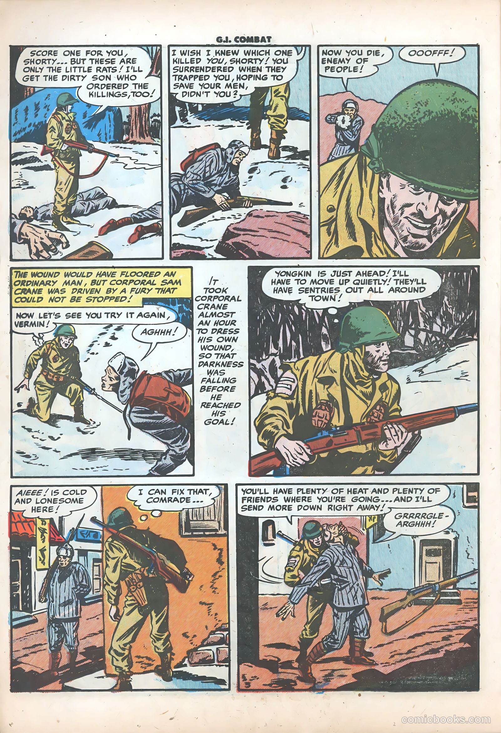 G.I. Combat #22 (1955) — page 14 of 36