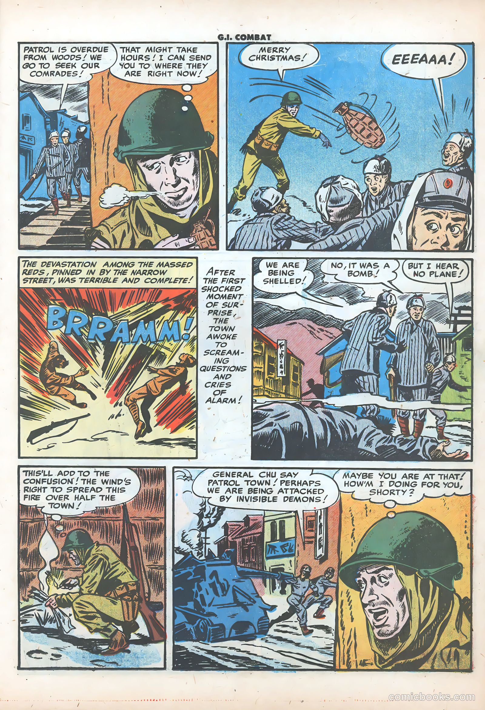 G.I. Combat #22 (1955) — page 15 of 36