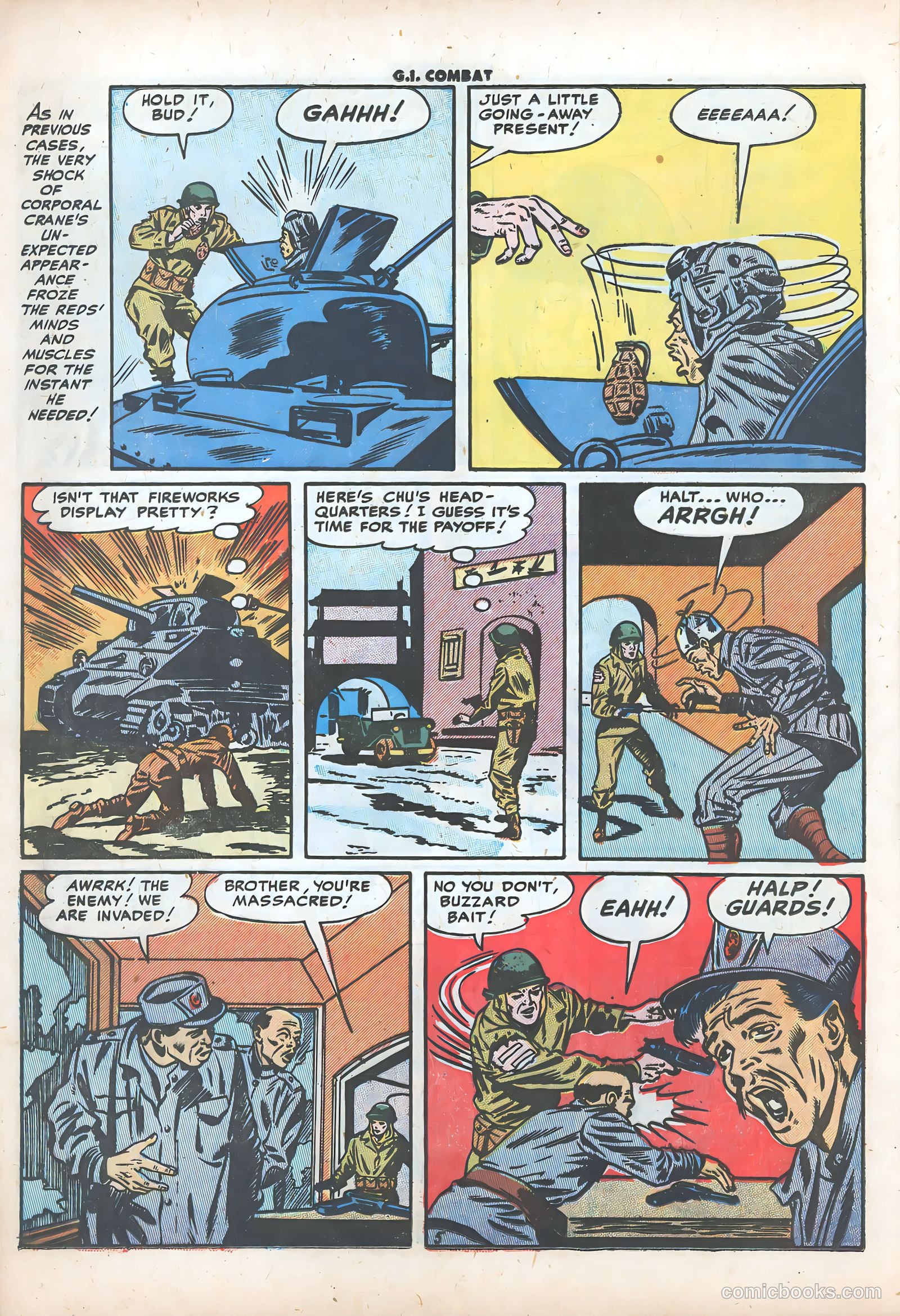 G.I. Combat #22 (1955) — page 16 of 36