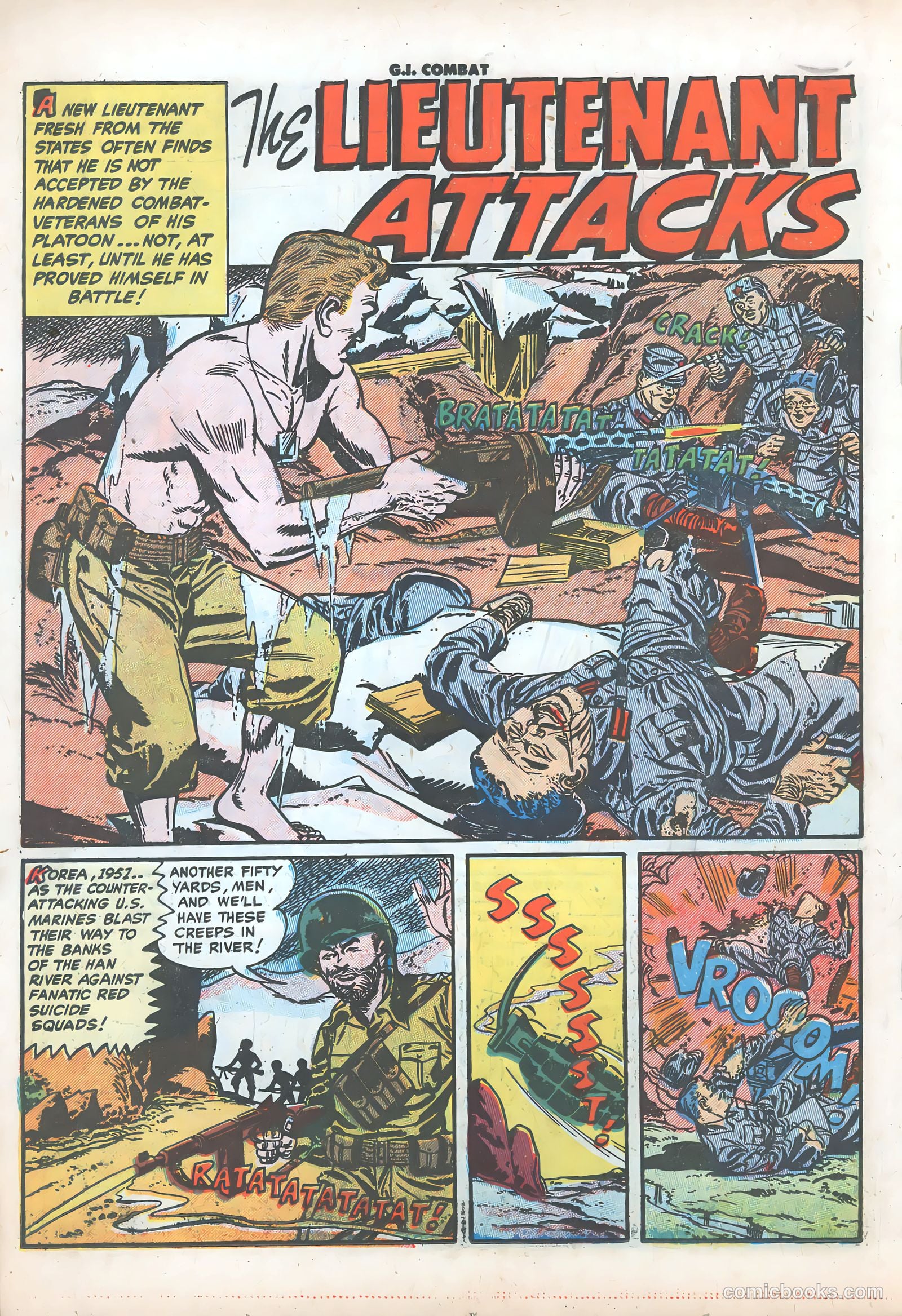 G.I. Combat #22 (1955) — page 18 of 36