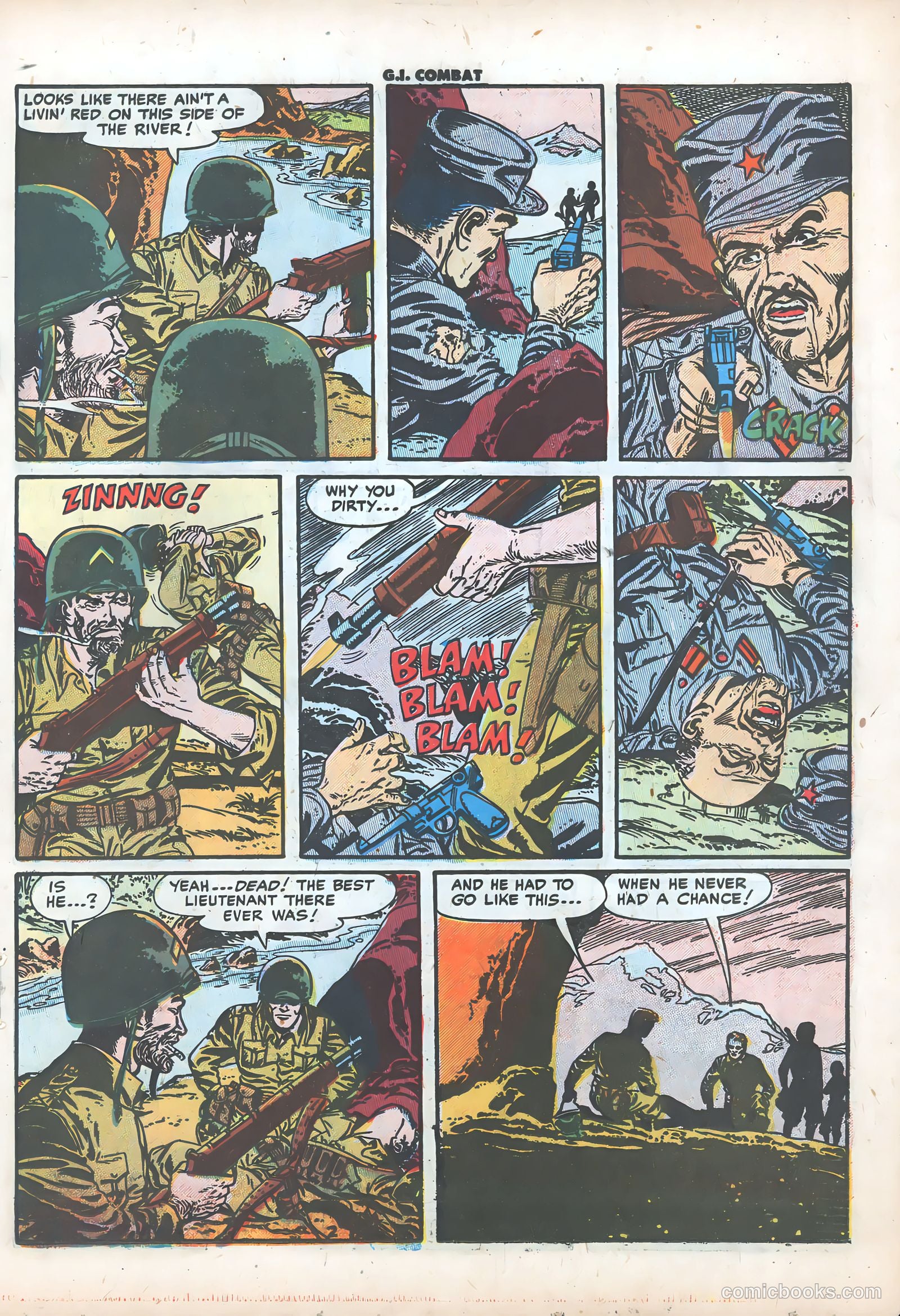 G.I. Combat #22 (1955) — page 19 of 36