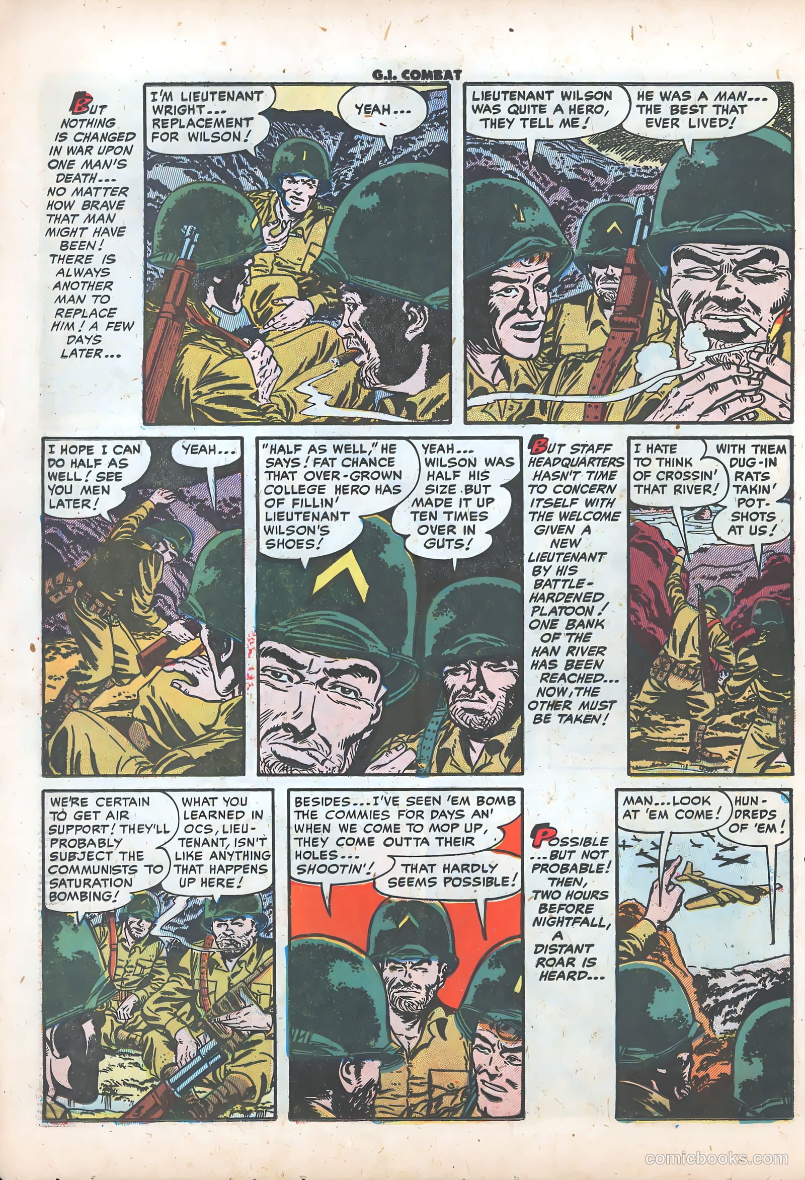 G.I. Combat #22 (1955) — page 20 of 36