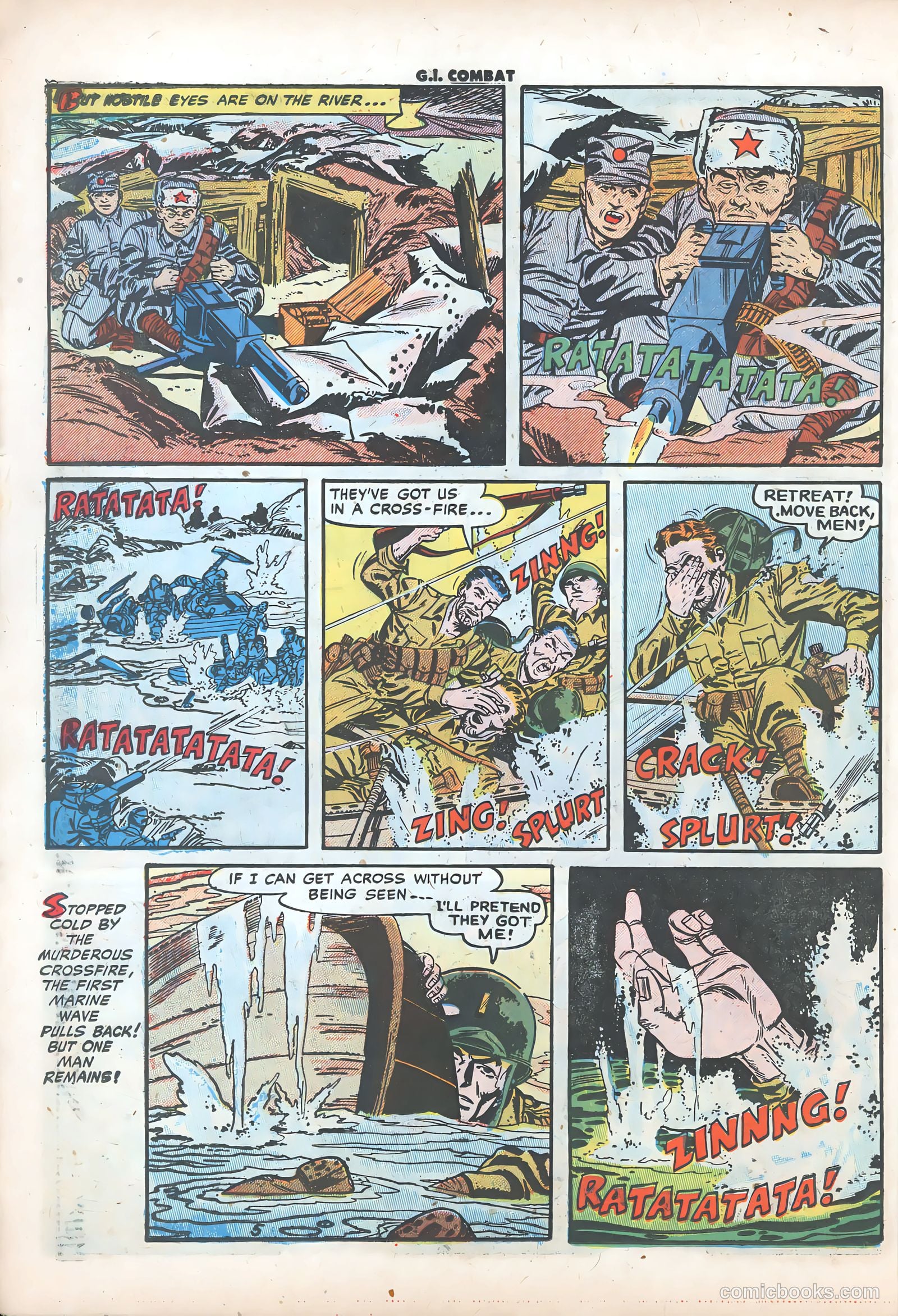 G.I. Combat #22 (1955) — page 22 of 36