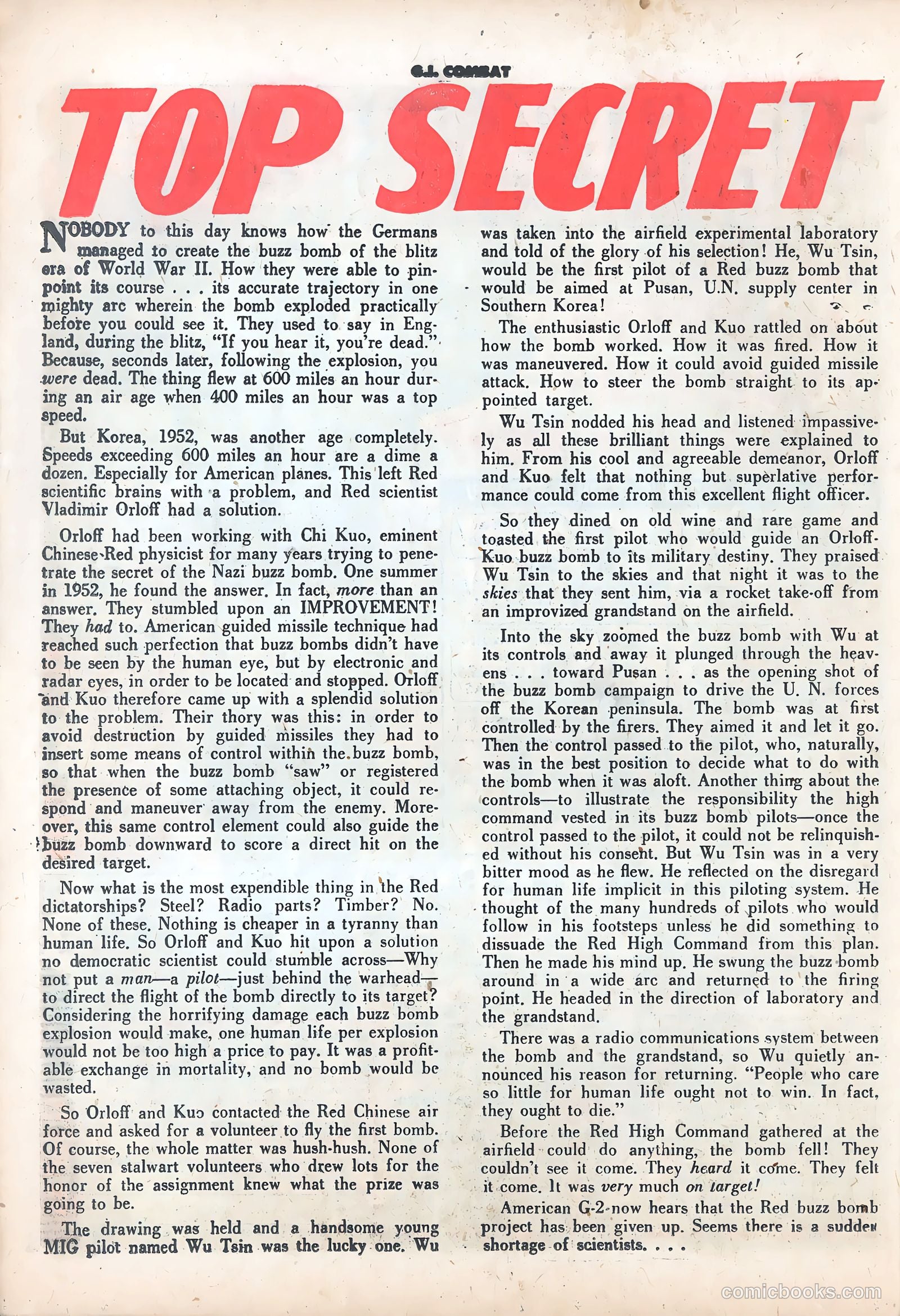 G.I. Combat #22 (1955) — page 26 of 36