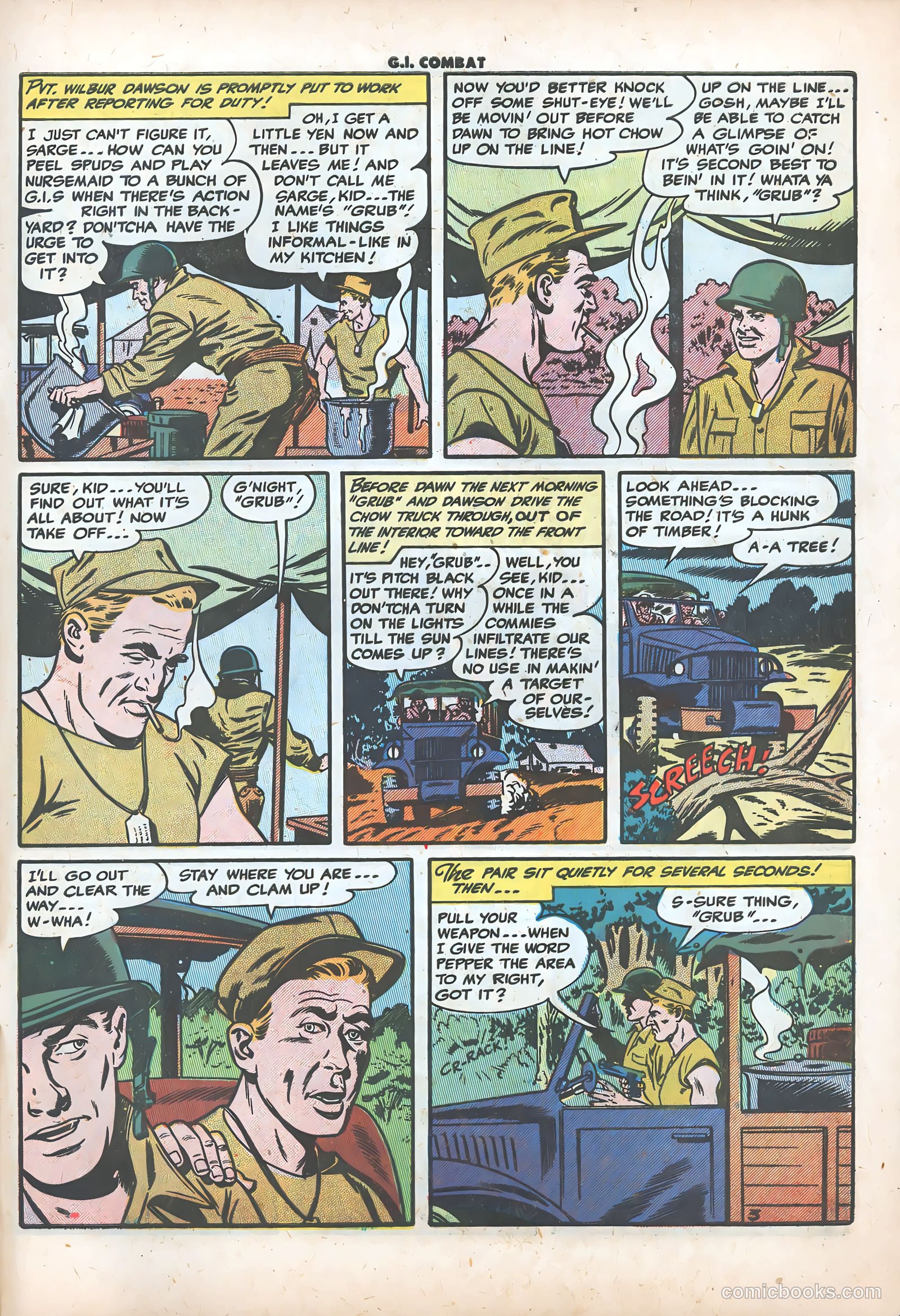 G.I. Combat #22 (1955) — page 29 of 36