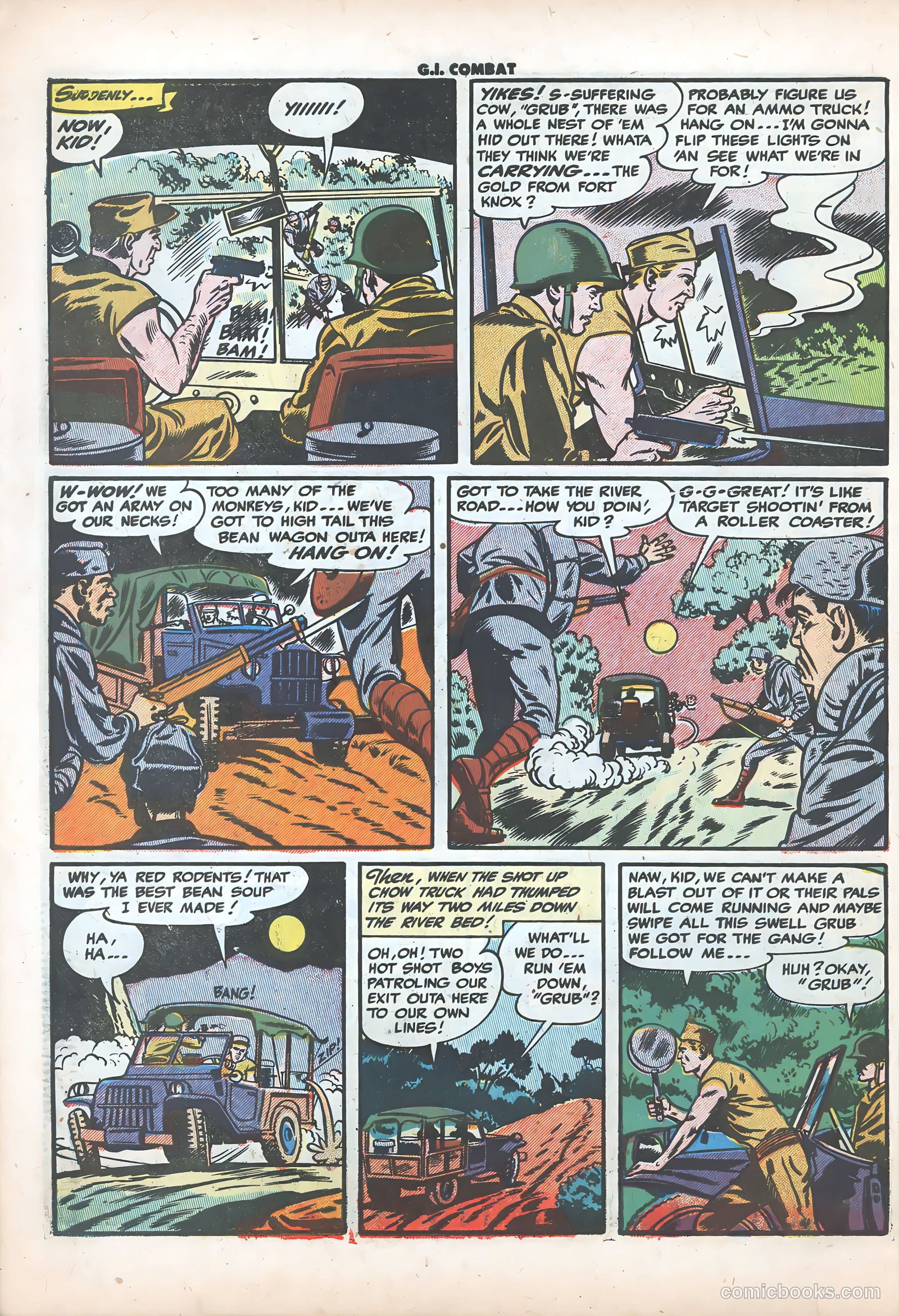 G.I. Combat #22 (1955) — page 30 of 36