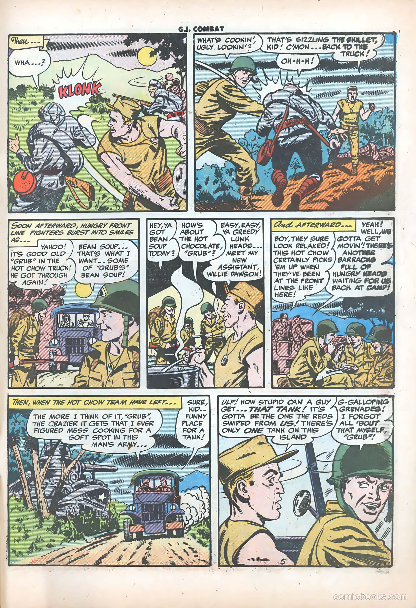 G.I. Combat #22 (1955) — page 31 of 36