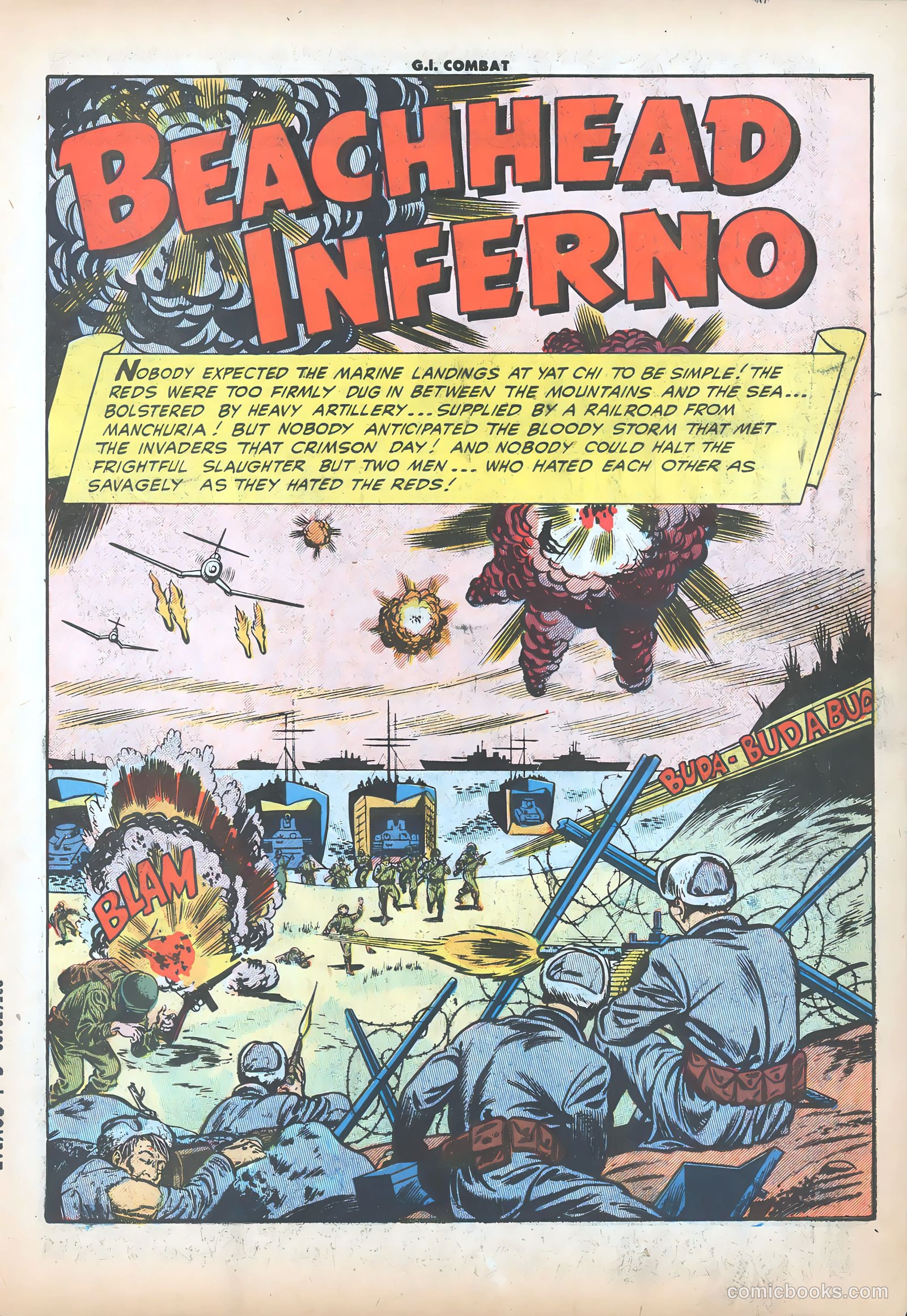 G.I. Combat #23 (1955) — page 3 of 36
