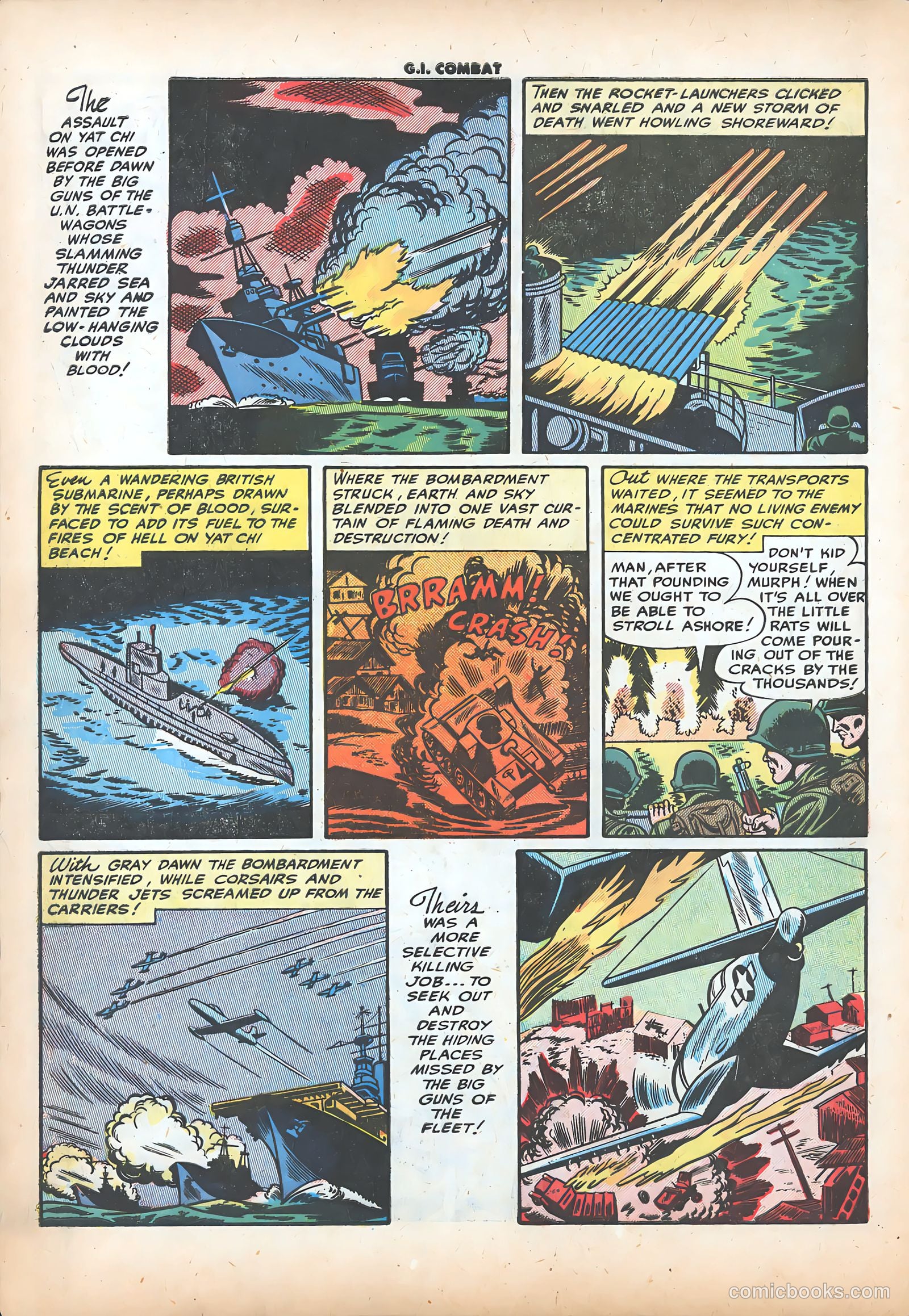 G.I. Combat #23 (1955) — page 4 of 36