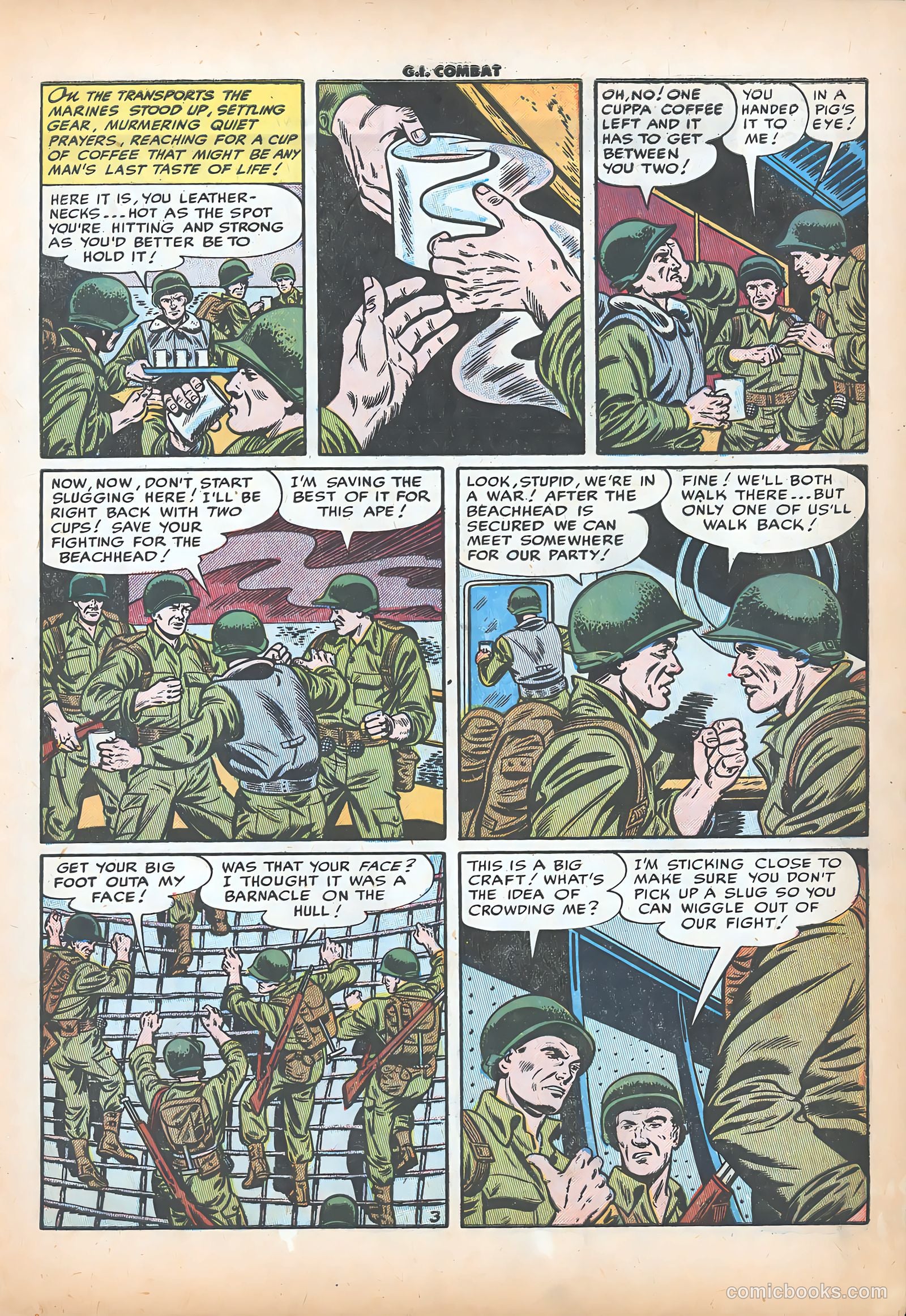G.I. Combat #23 (1955) — page 5 of 36