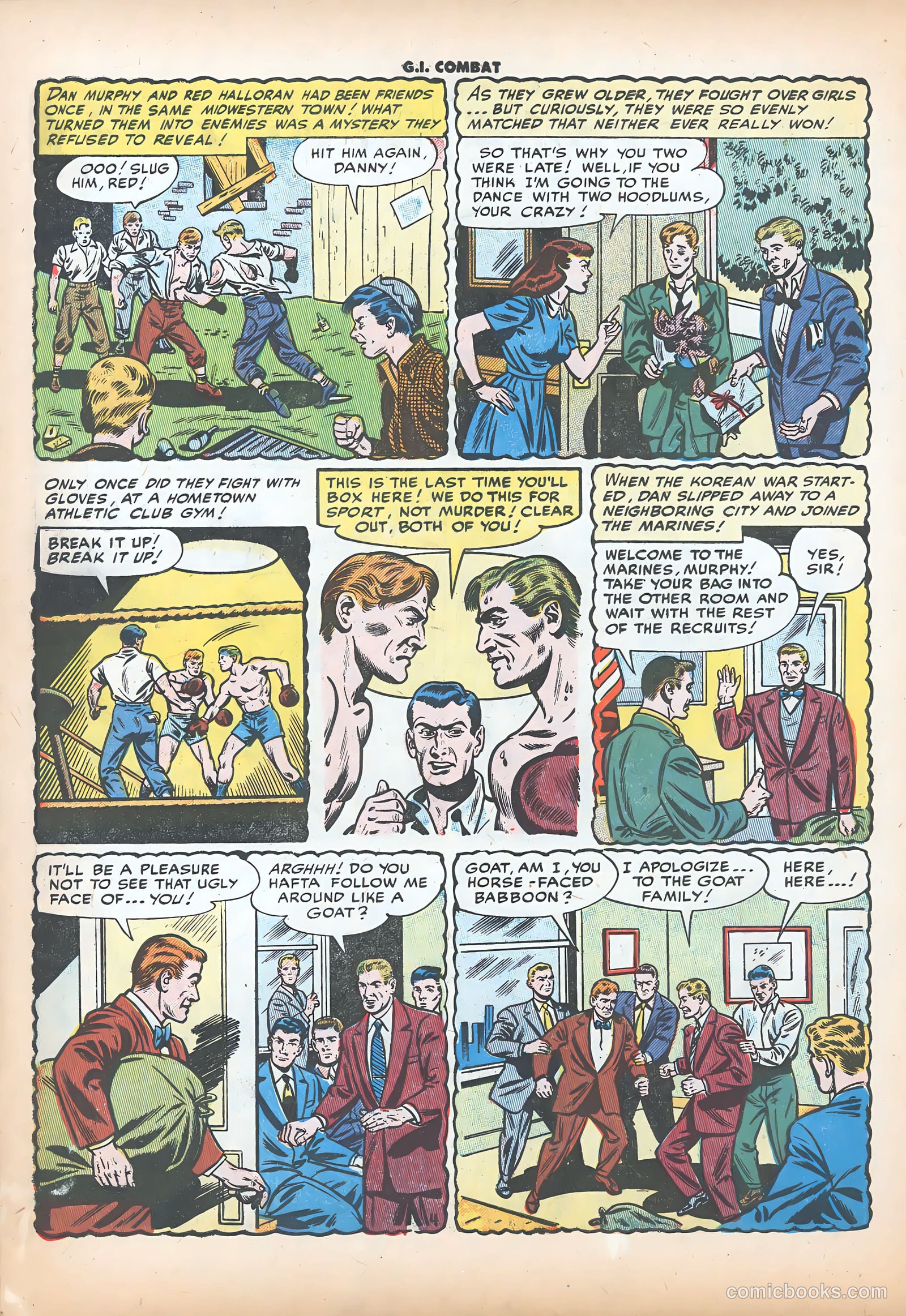 G.I. Combat #23 (1955) — page 6 of 36