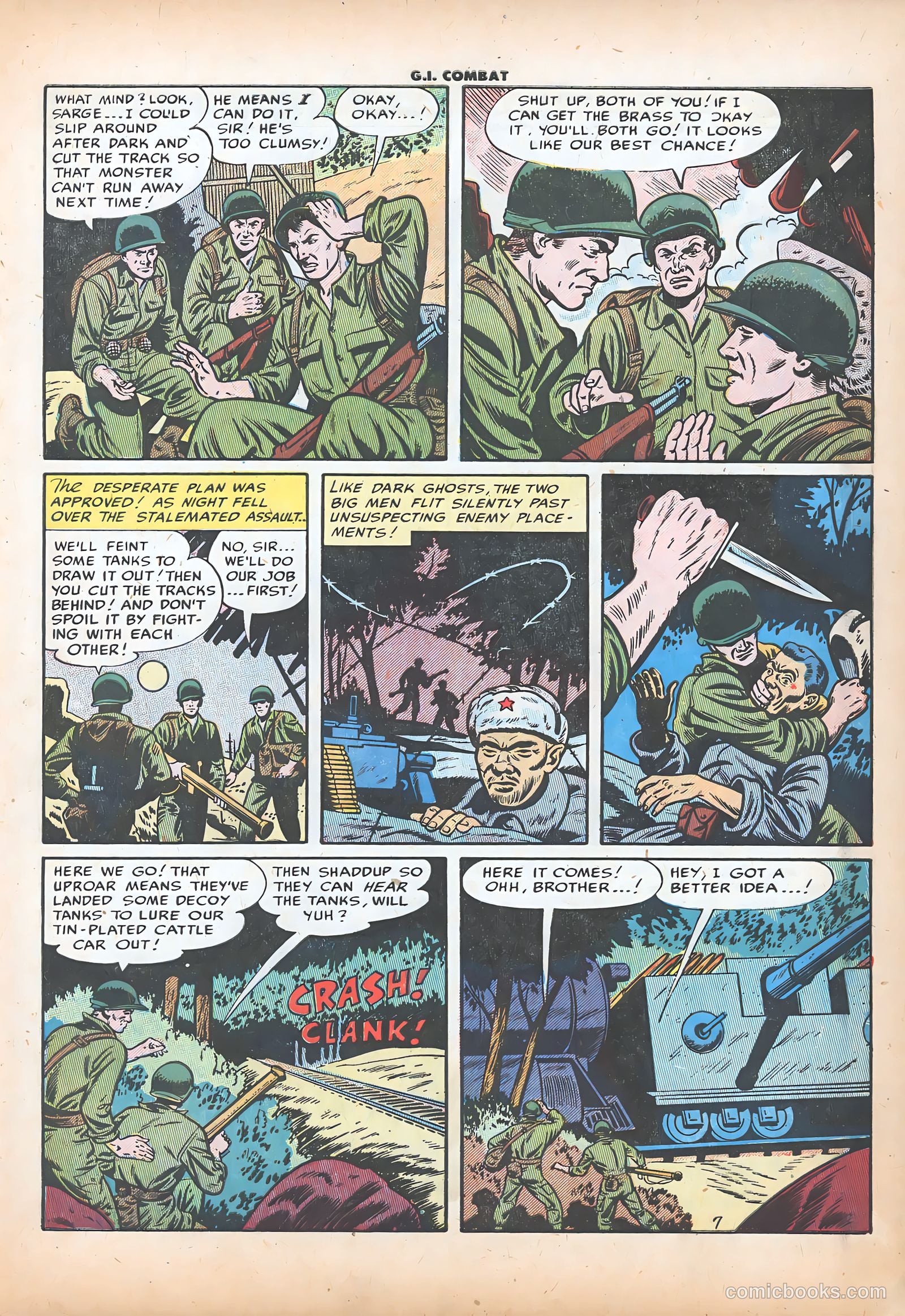 G.I. Combat #23 (1955) — page 9 of 36