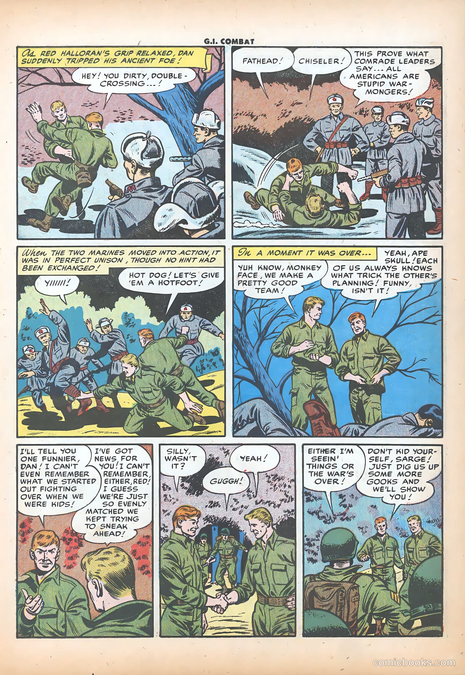 G.I. Combat #23 (1955) — page 11 of 36