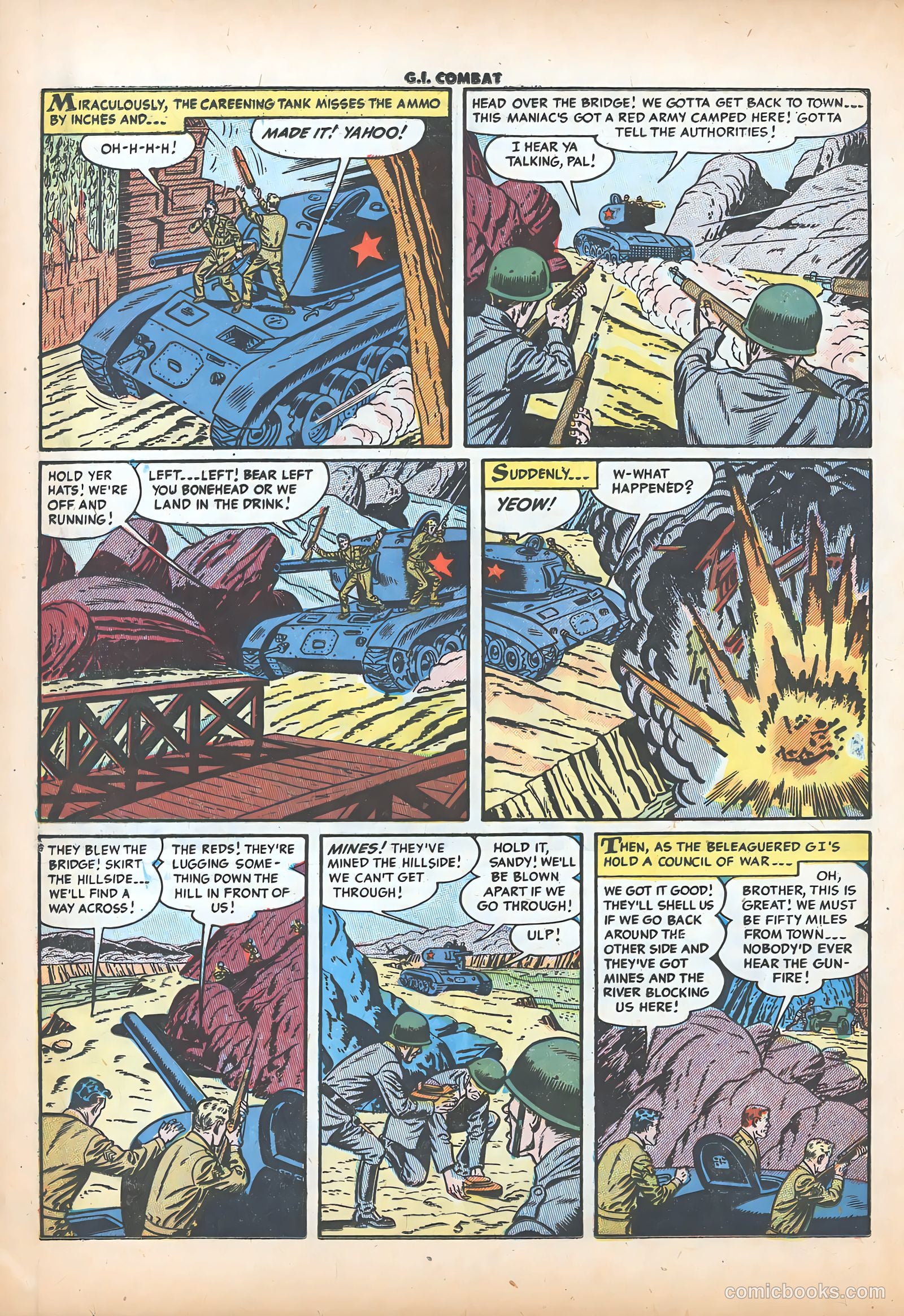 G.I. Combat #23 (1955) — page 16 of 36