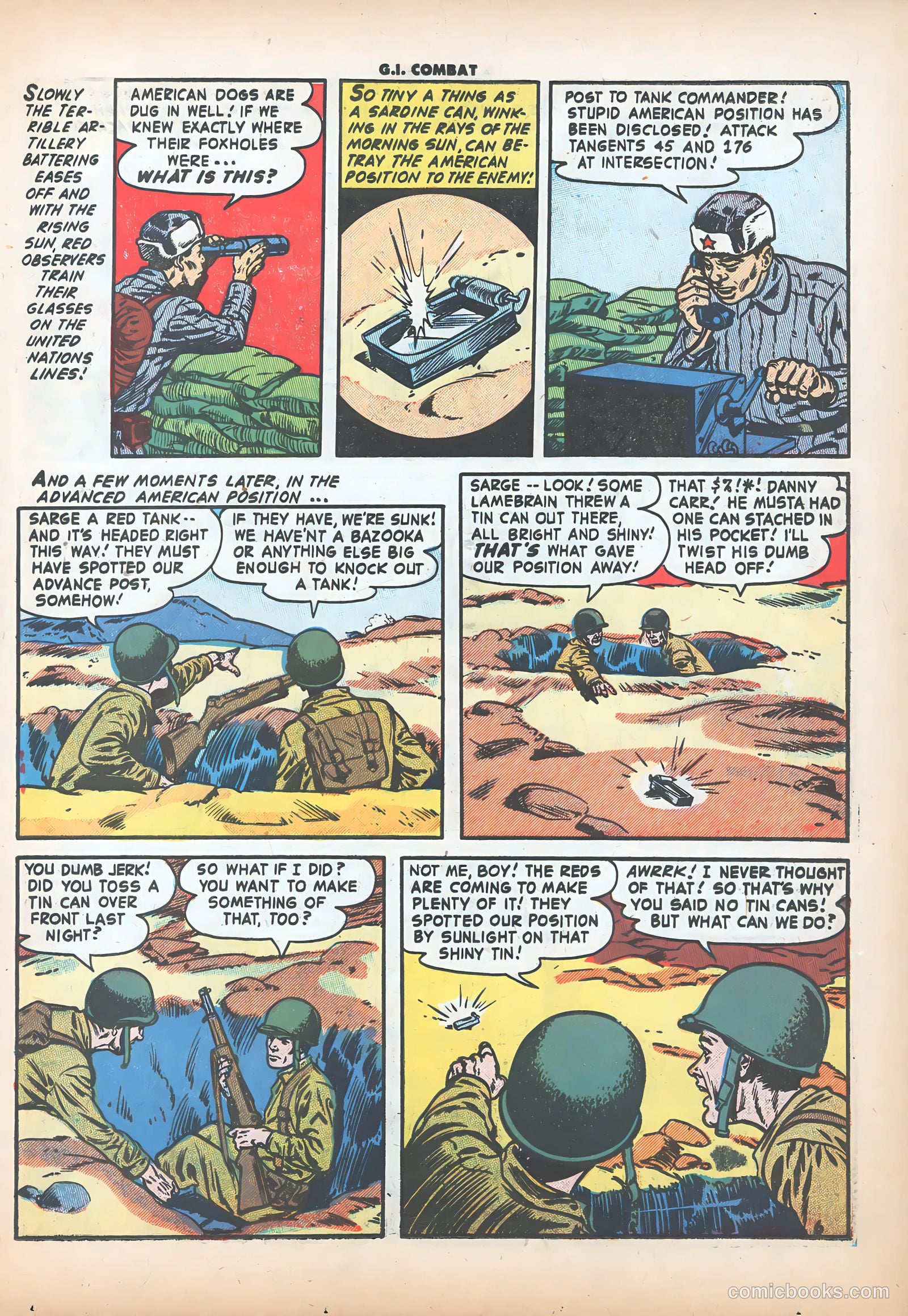 G.I. Combat #23 (1955) — page 23 of 36