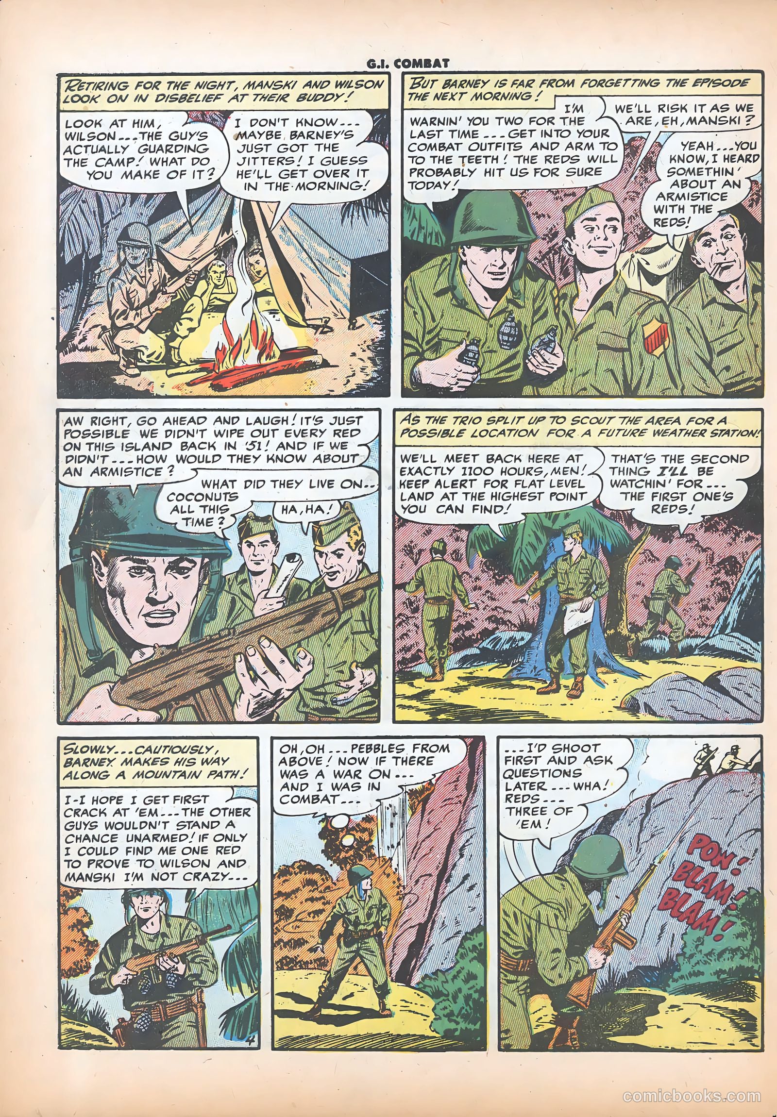 G.I. Combat #23 (1955) — page 30 of 36