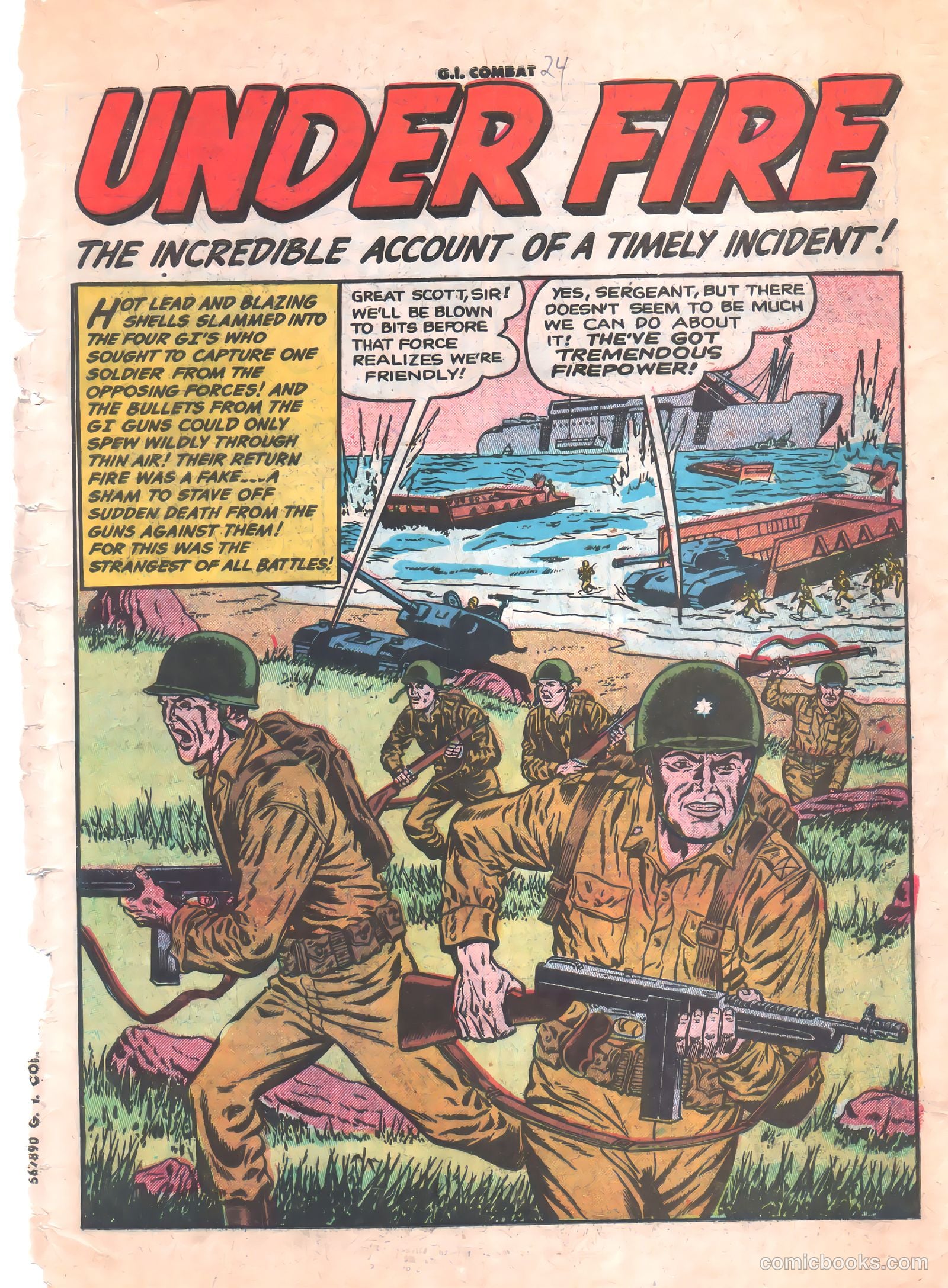 G.I. Combat #24 (1955) — page 3 of 37