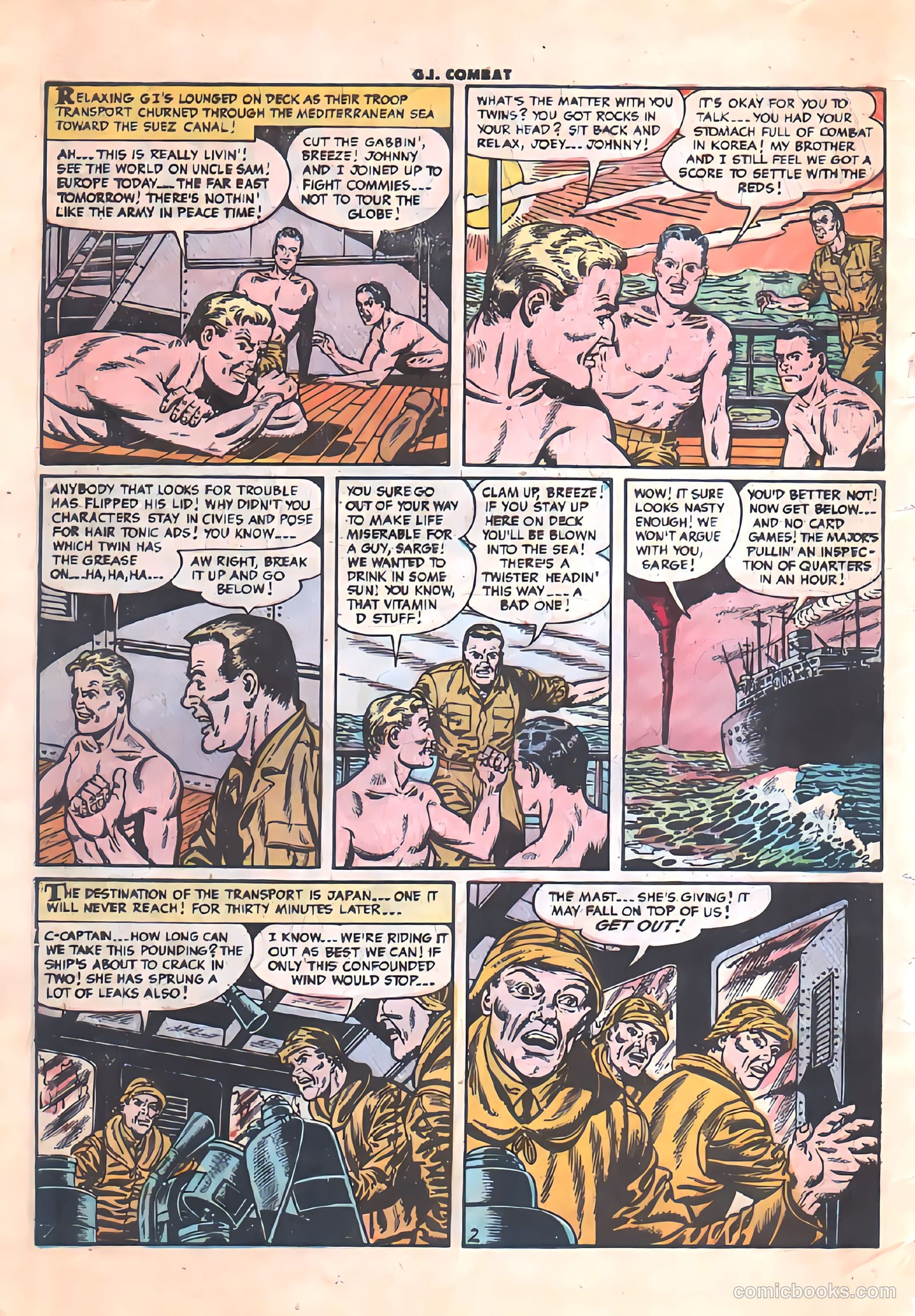 G.I. Combat #24 (1955) — page 4 of 37