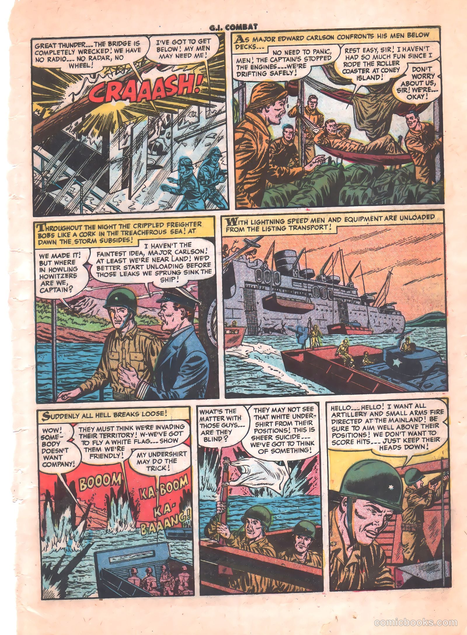 G.I. Combat #24 (1955) — page 5 of 37