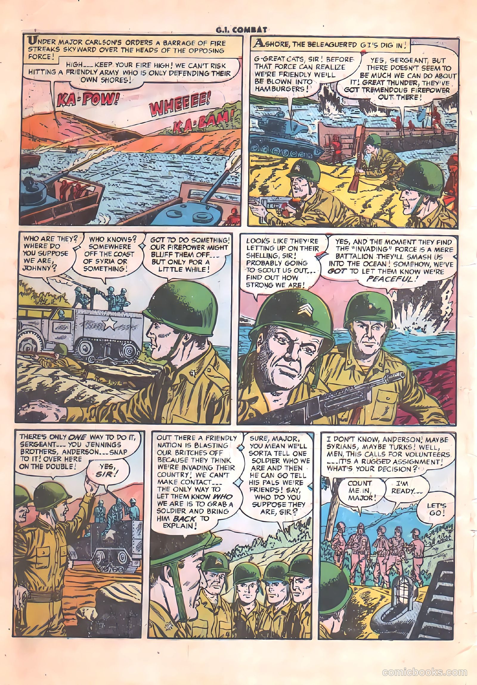 G.I. Combat #24 (1955) — page 6 of 37