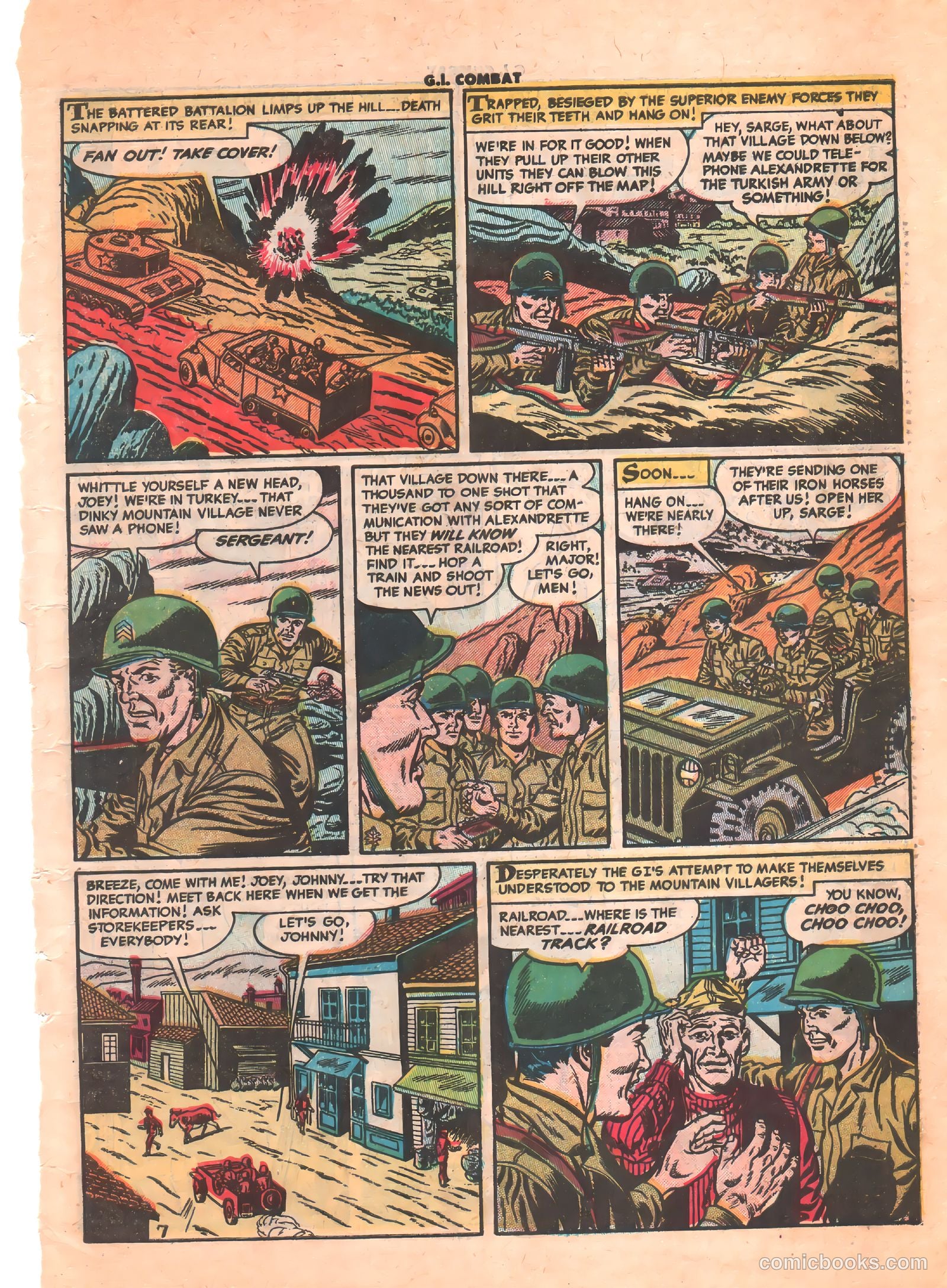 G.I. Combat #24 (1955) — page 9 of 37