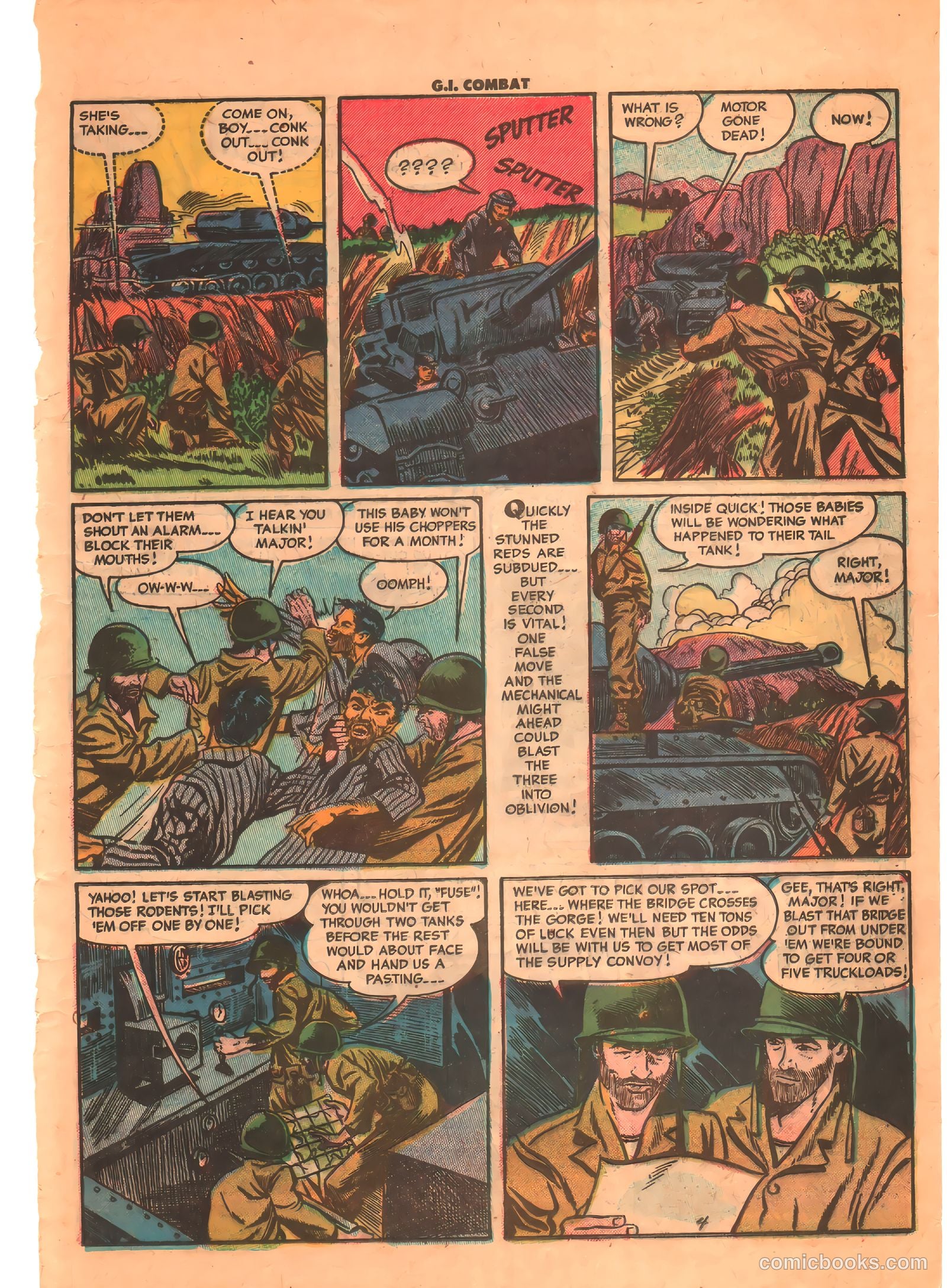 G.I. Combat #24 (1955) — page 21 of 37