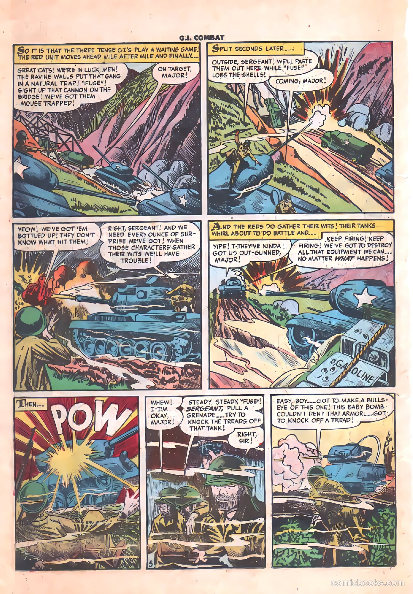 G.I. Combat #24 (1955) — page 22 of 37