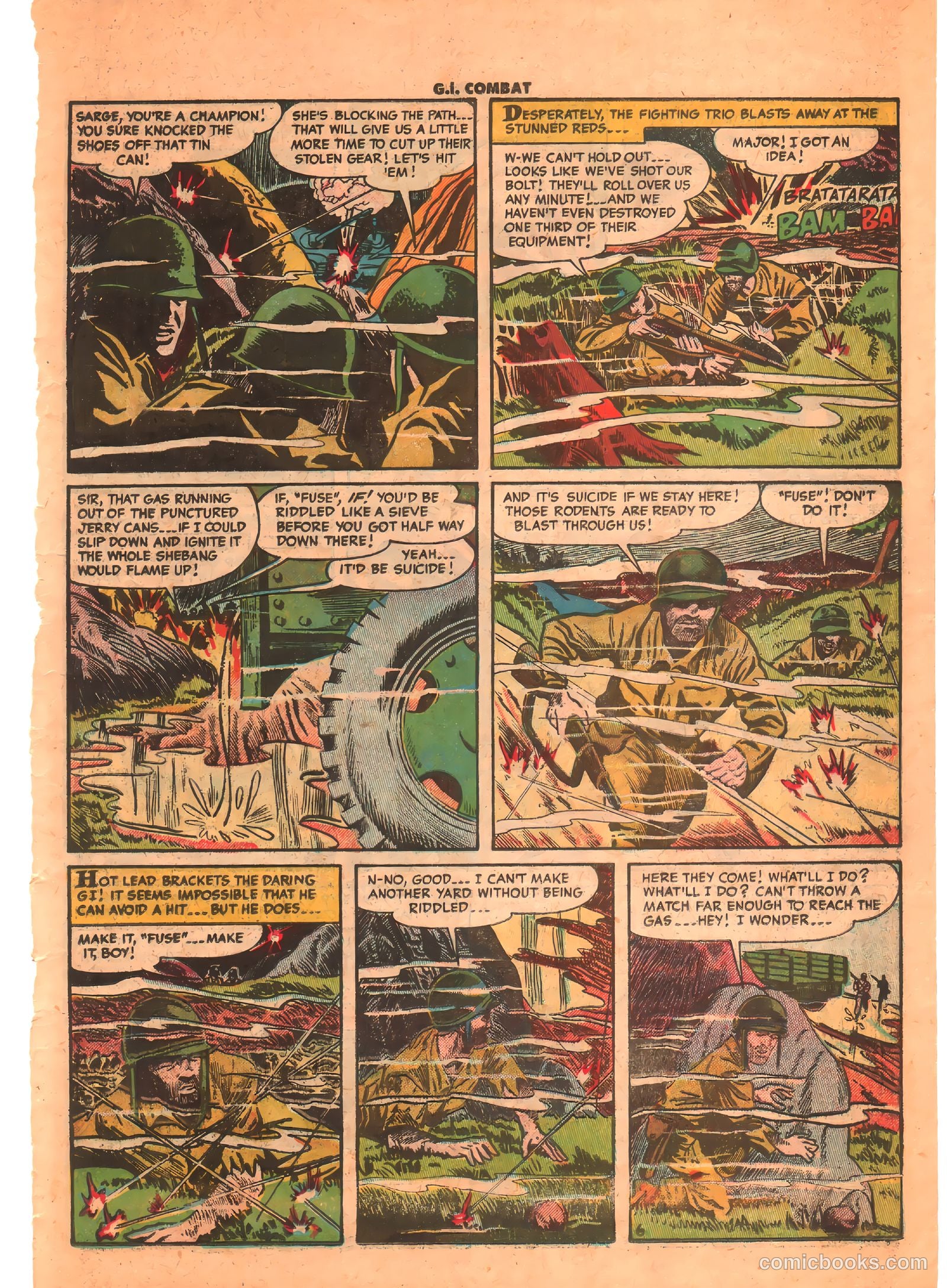 G.I. Combat #24 (1955) — page 23 of 37