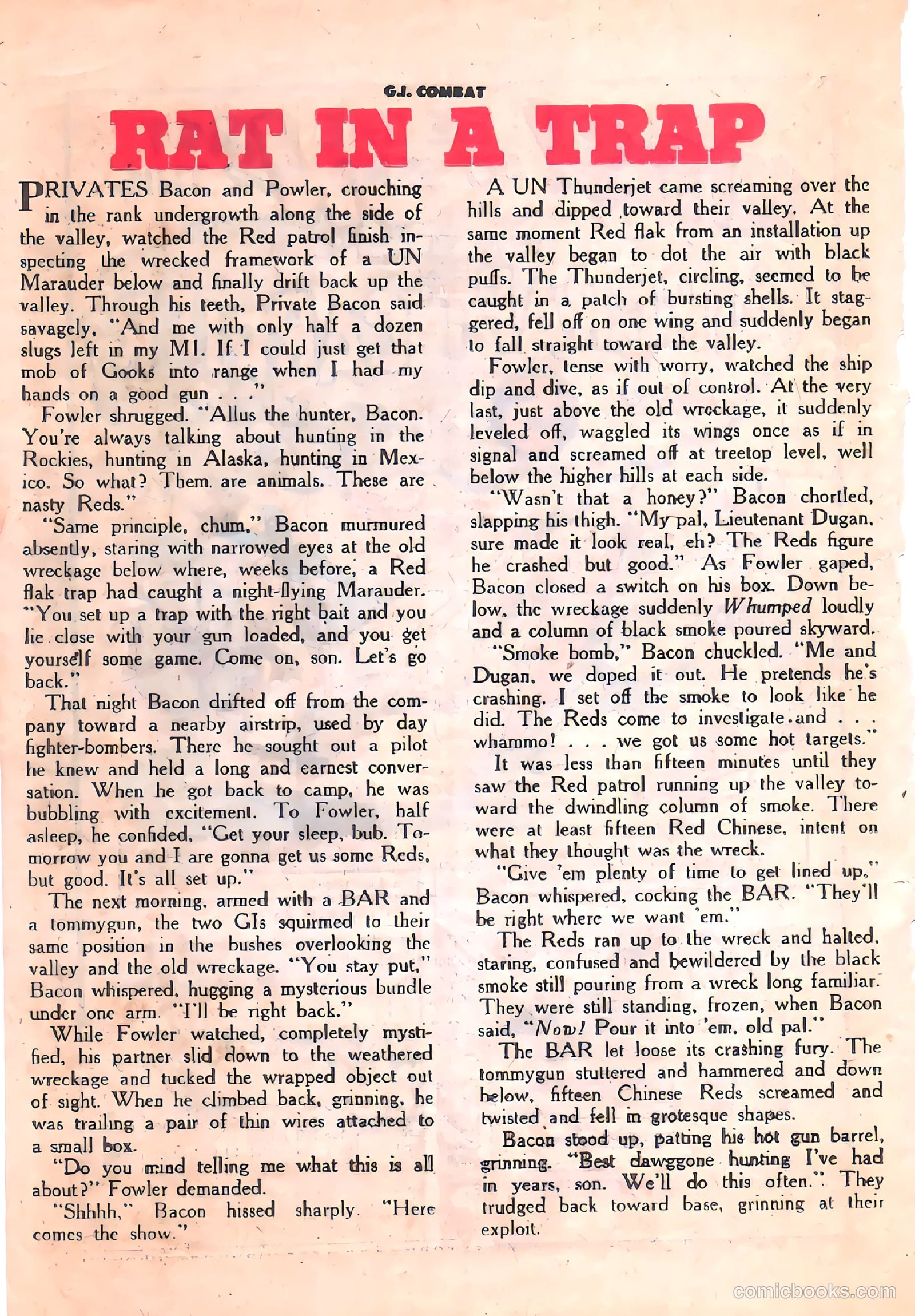G.I. Combat #24 (1955) — page 26 of 37