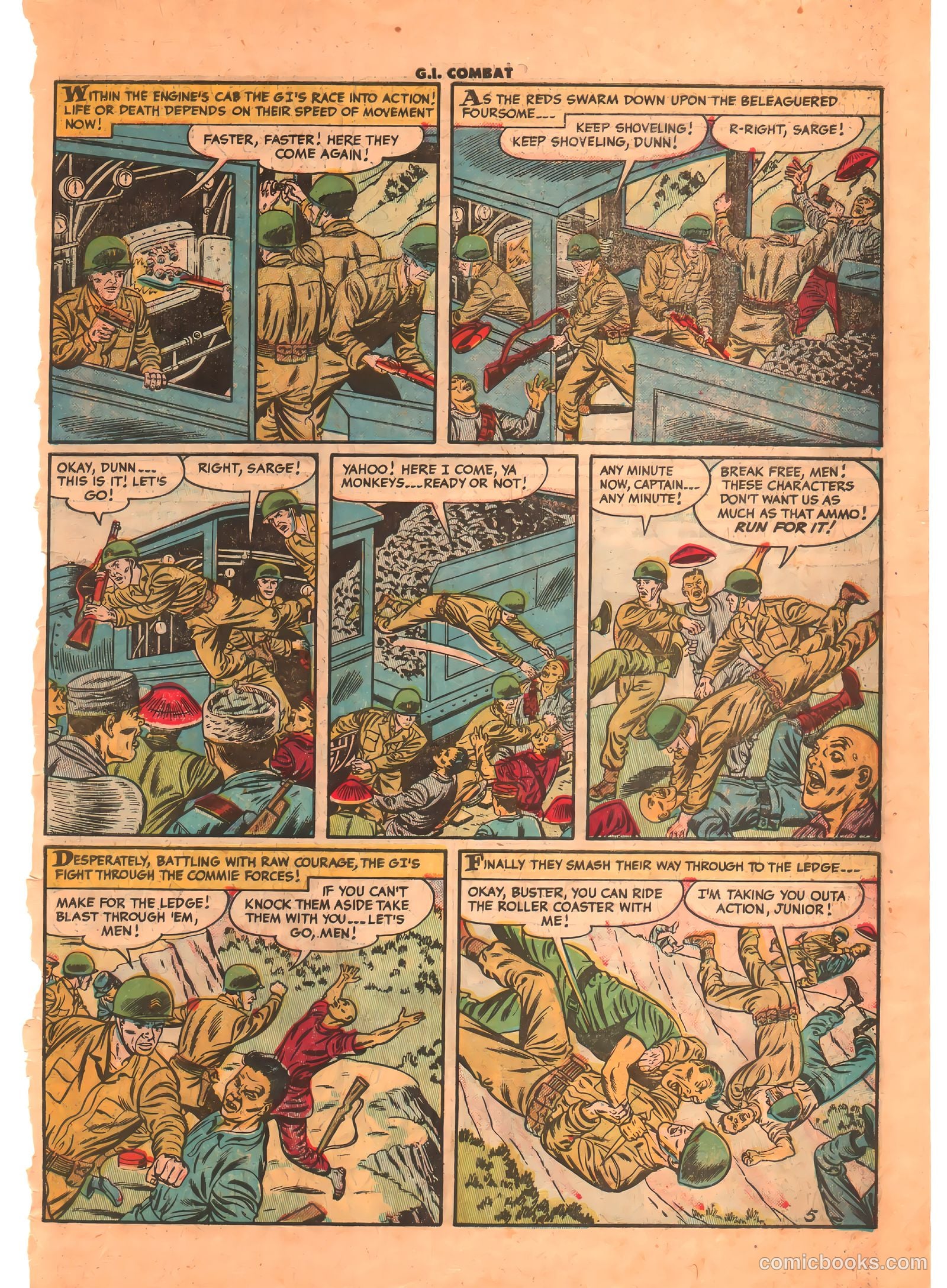 G.I. Combat #24 (1955) — page 31 of 37