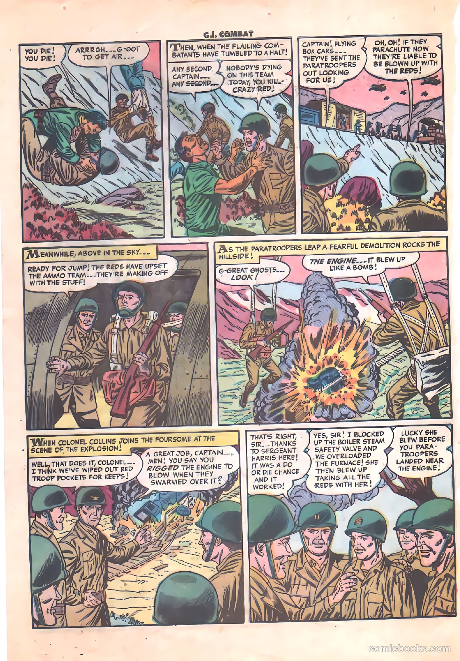 G.I. Combat #24 (1955) — page 32 of 37