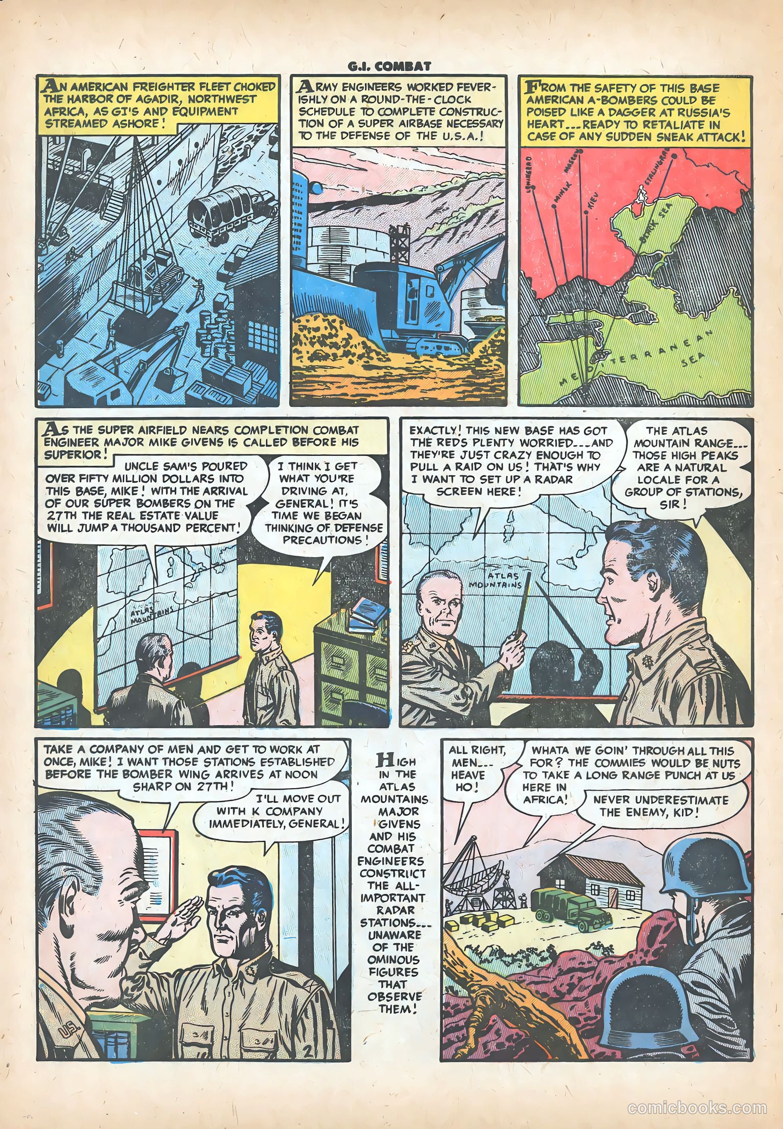 G.I. Combat #25 (1955) — page 4 of 36