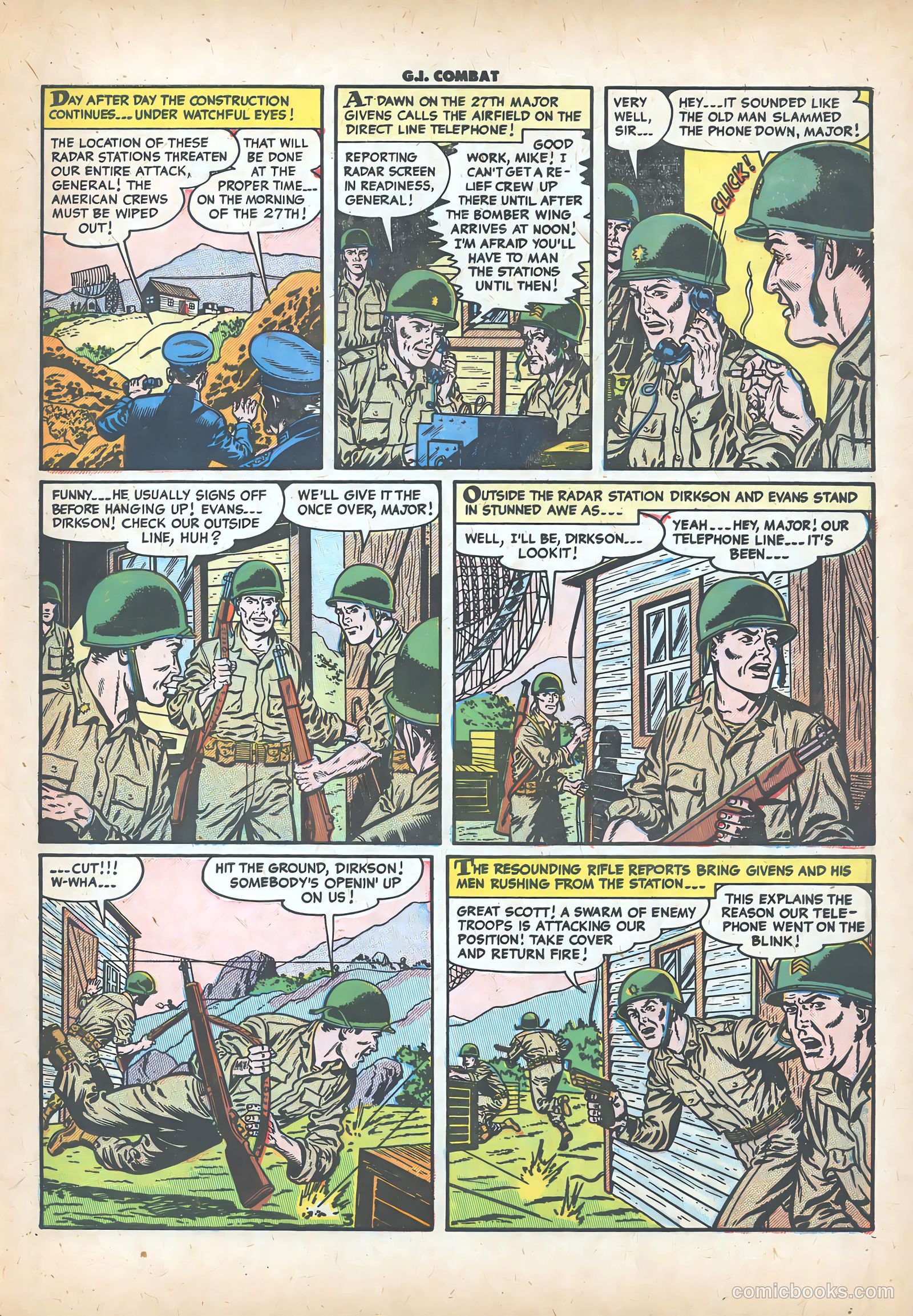 G.I. Combat #25 (1955) — page 5 of 36