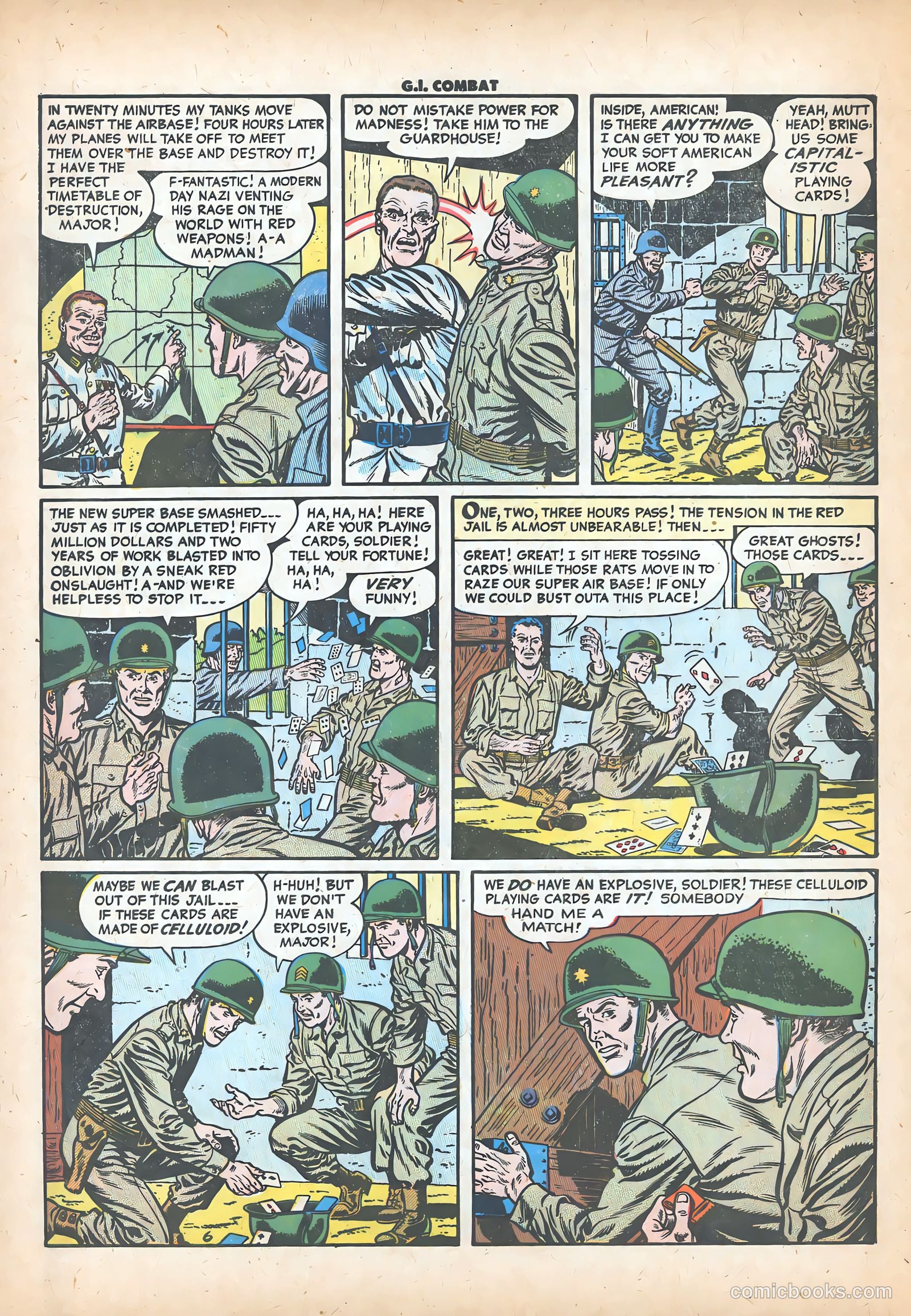 G.I. Combat #25 (1955) — page 8 of 36