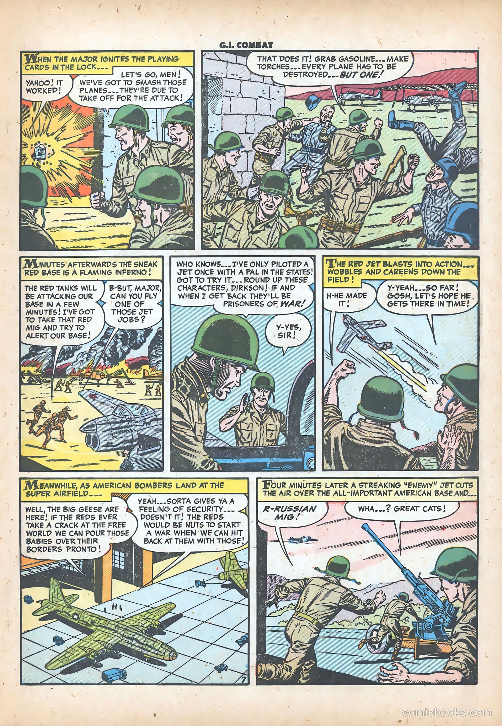 G.I. Combat #25 (1955) — page 9 of 36